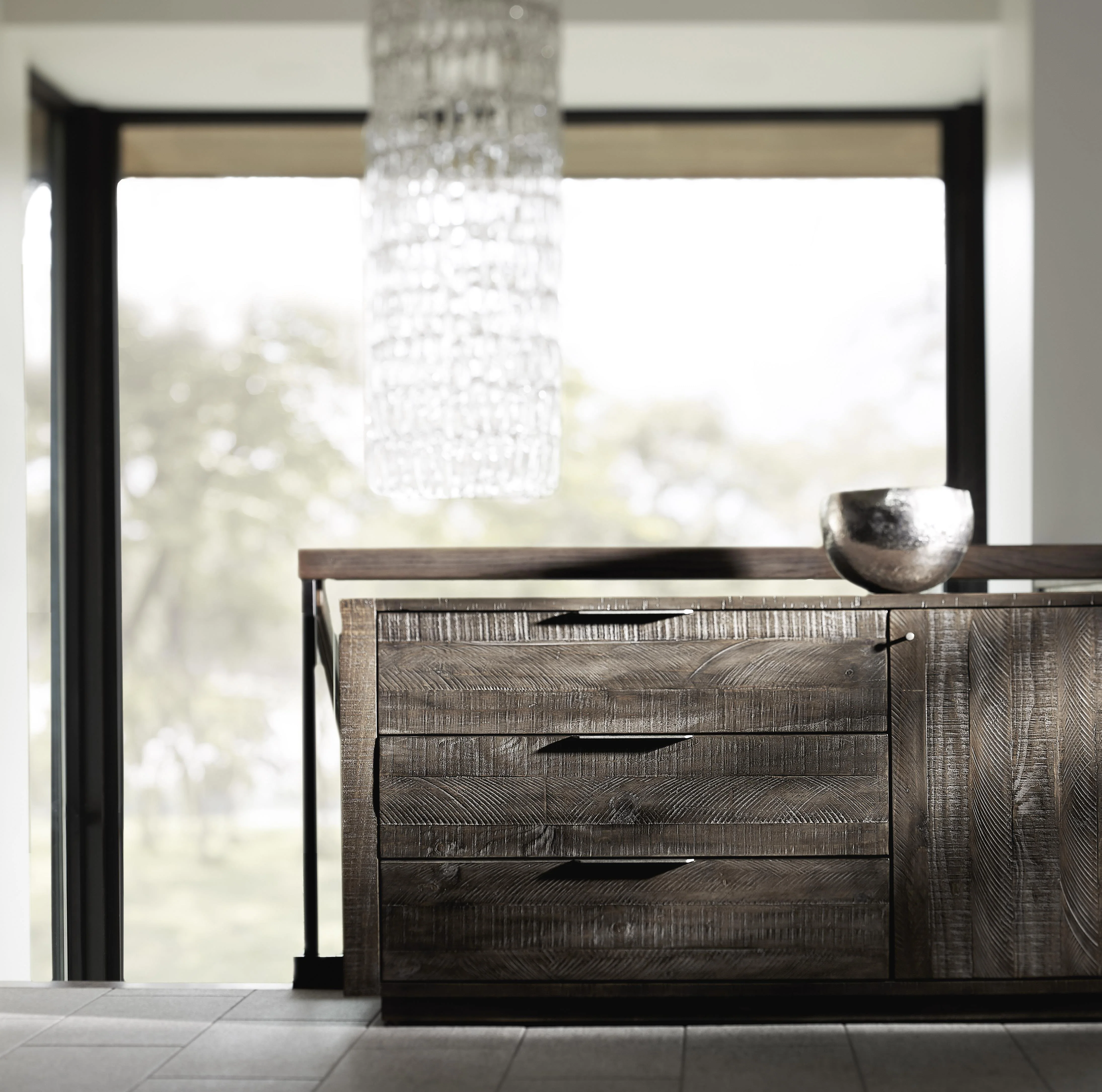 Payson Grey Mist/Sable Brown Buffet - Image 10
