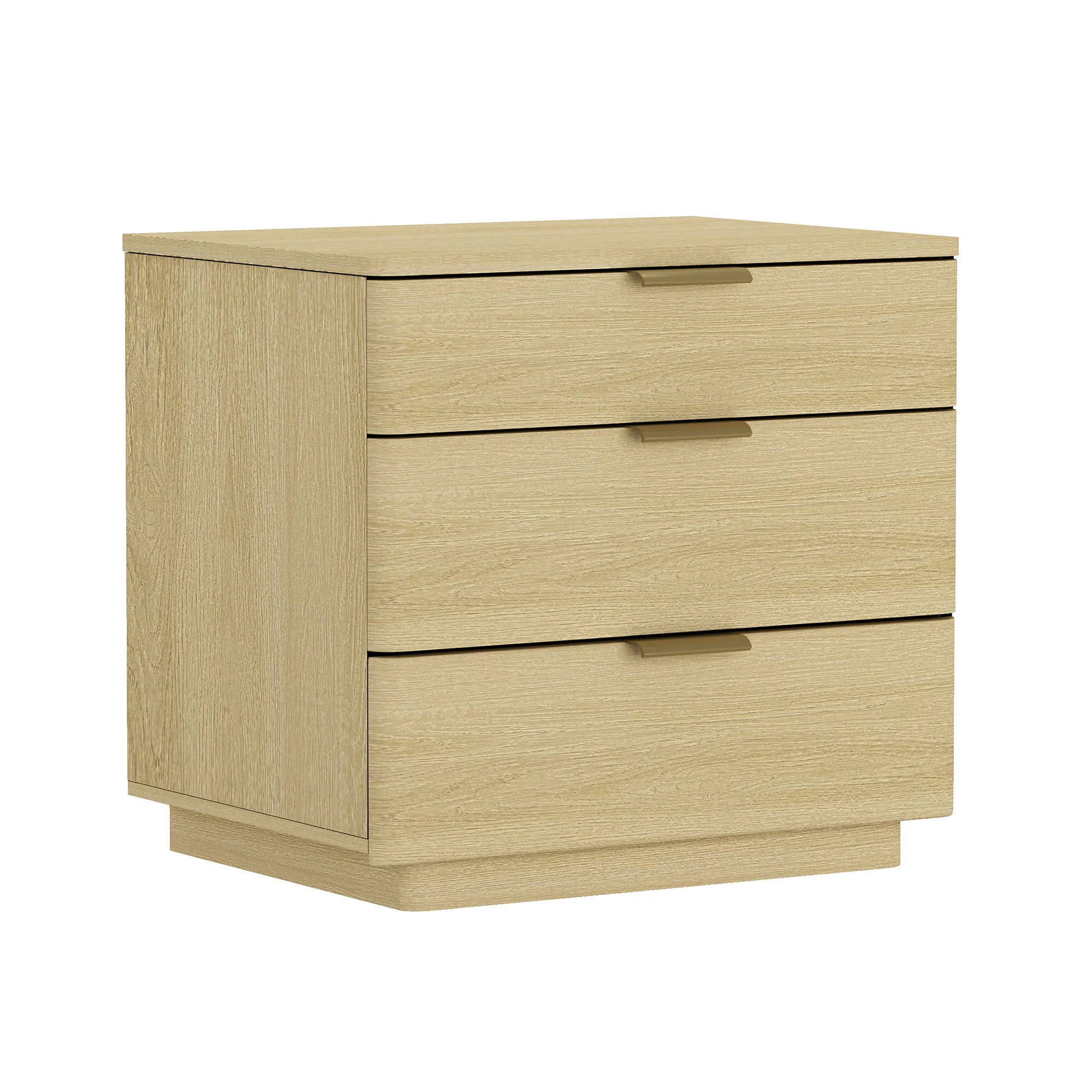 Payton Nightstand in Natural Oak and Gold - Image 6