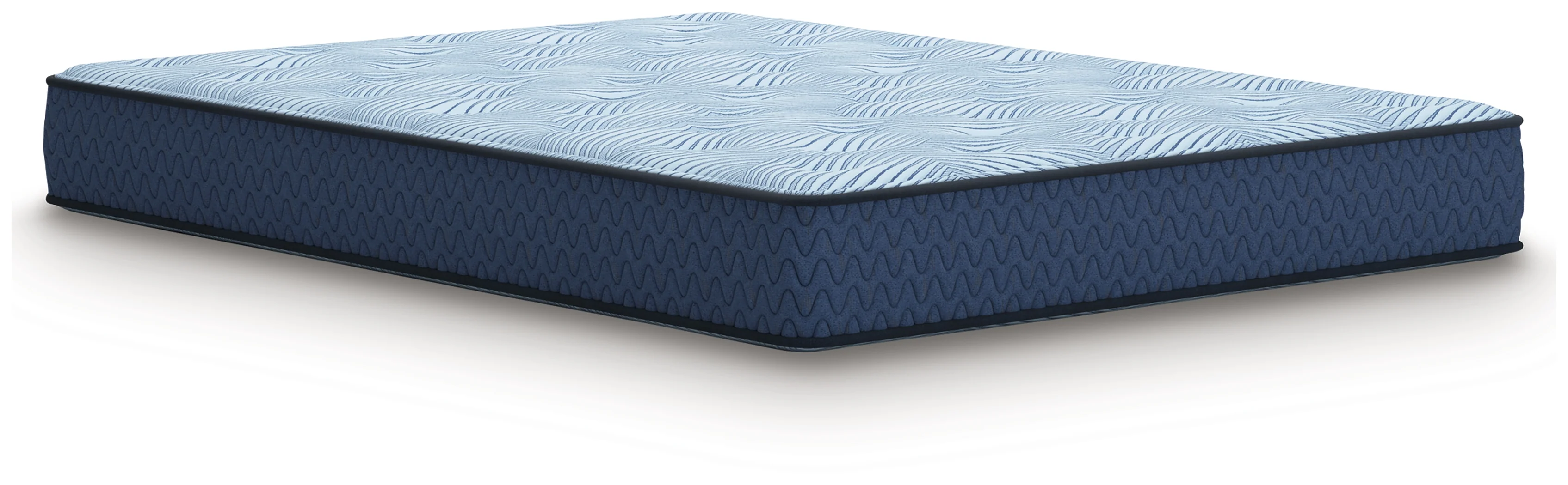 Peak 2.0 10 Hybrid Light Blue Queen Mattress - Image 4