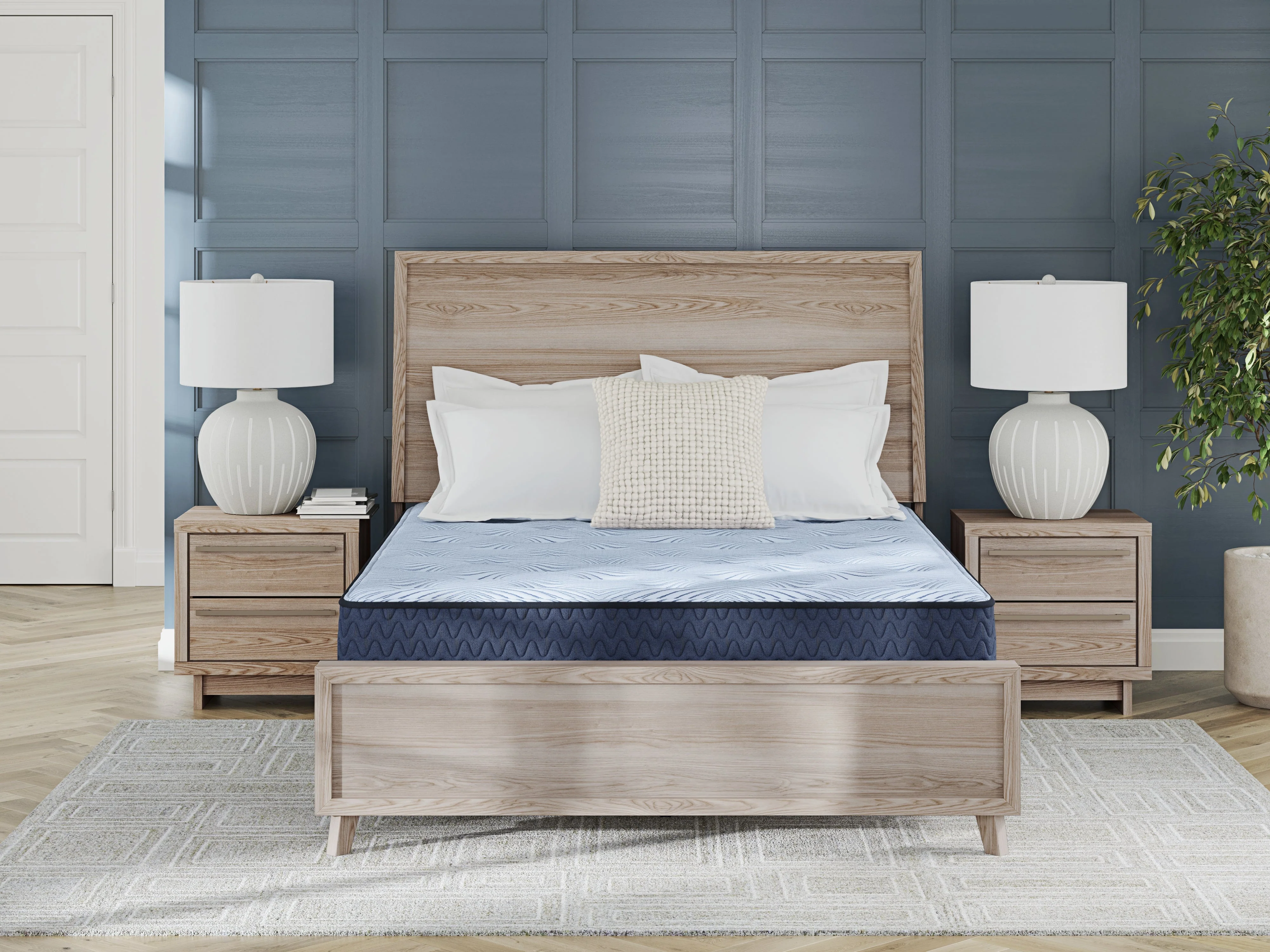 Peak 2.0 10 Hybrid Light Blue Twin Mattress (Online Special Price) - Image 2