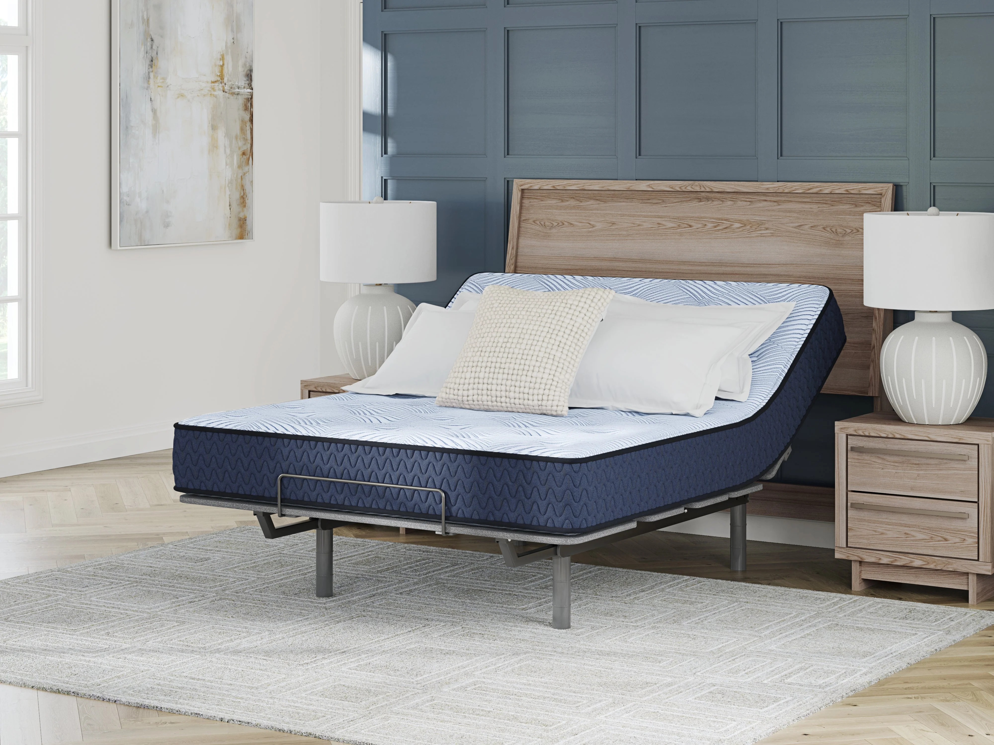 Peak 2.0 10 Hybrid Light Blue Twin Mattress (Online Special Price) - Image 3