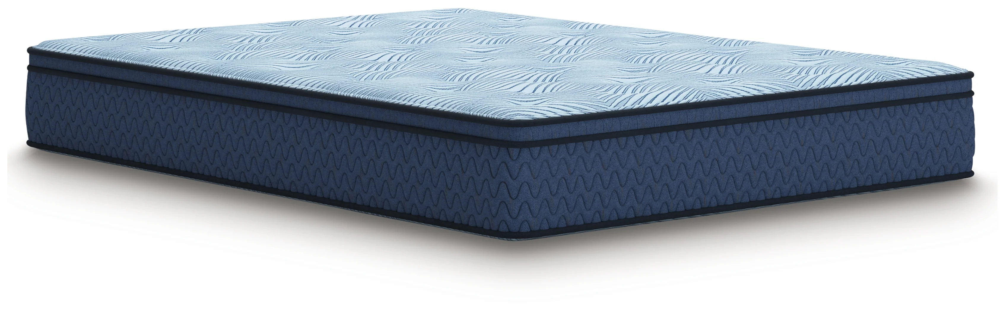 Peak 2.0 12 Hybrid Light Blue Full Mattress - Image 4