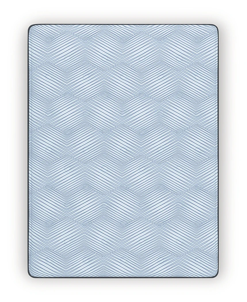 Peak 2.0 12 Hybrid Light Blue Queen Mattress - Image 5