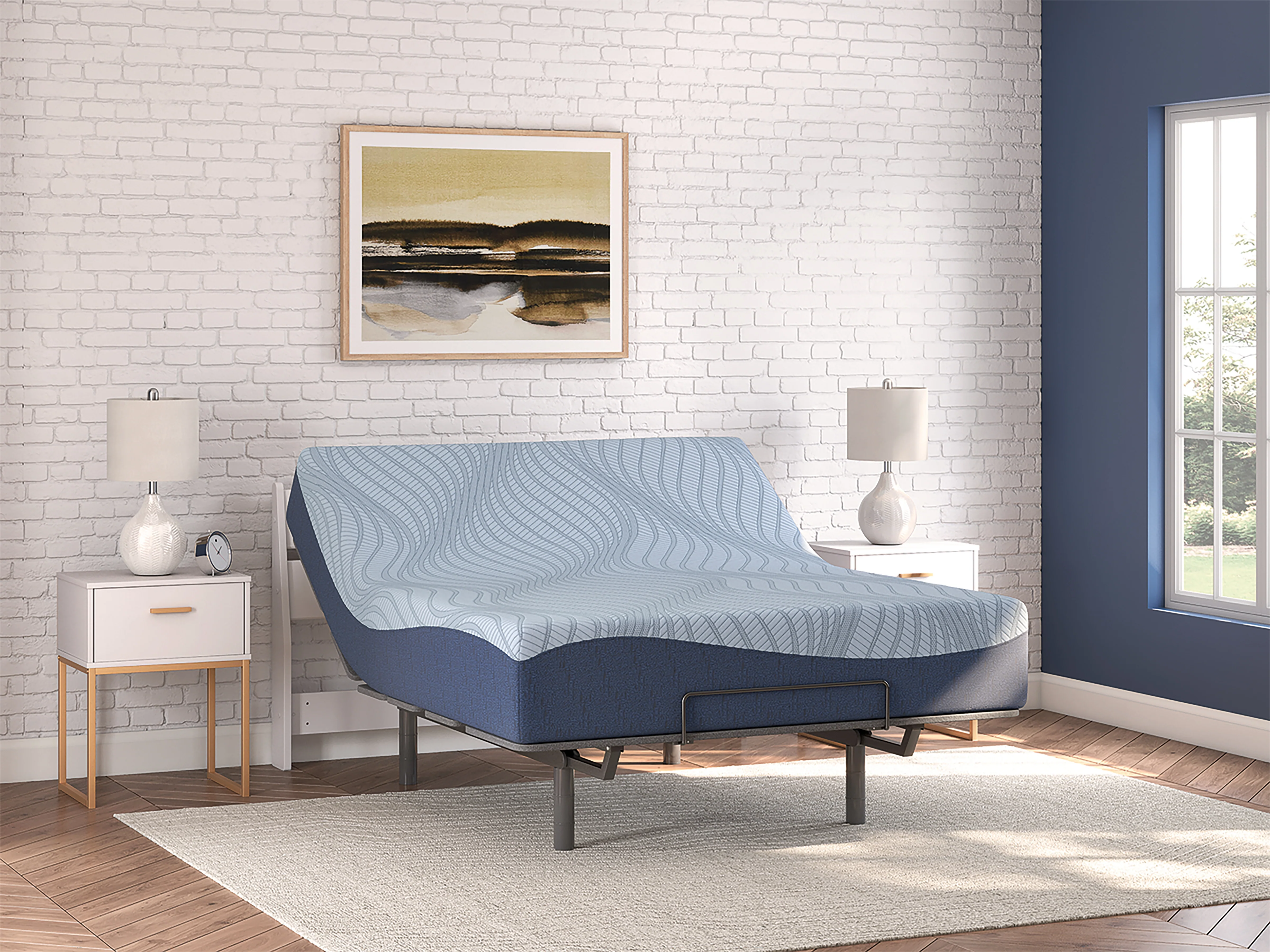 Peak 2.0 12 Memory Foam White King Mattress - Image 2