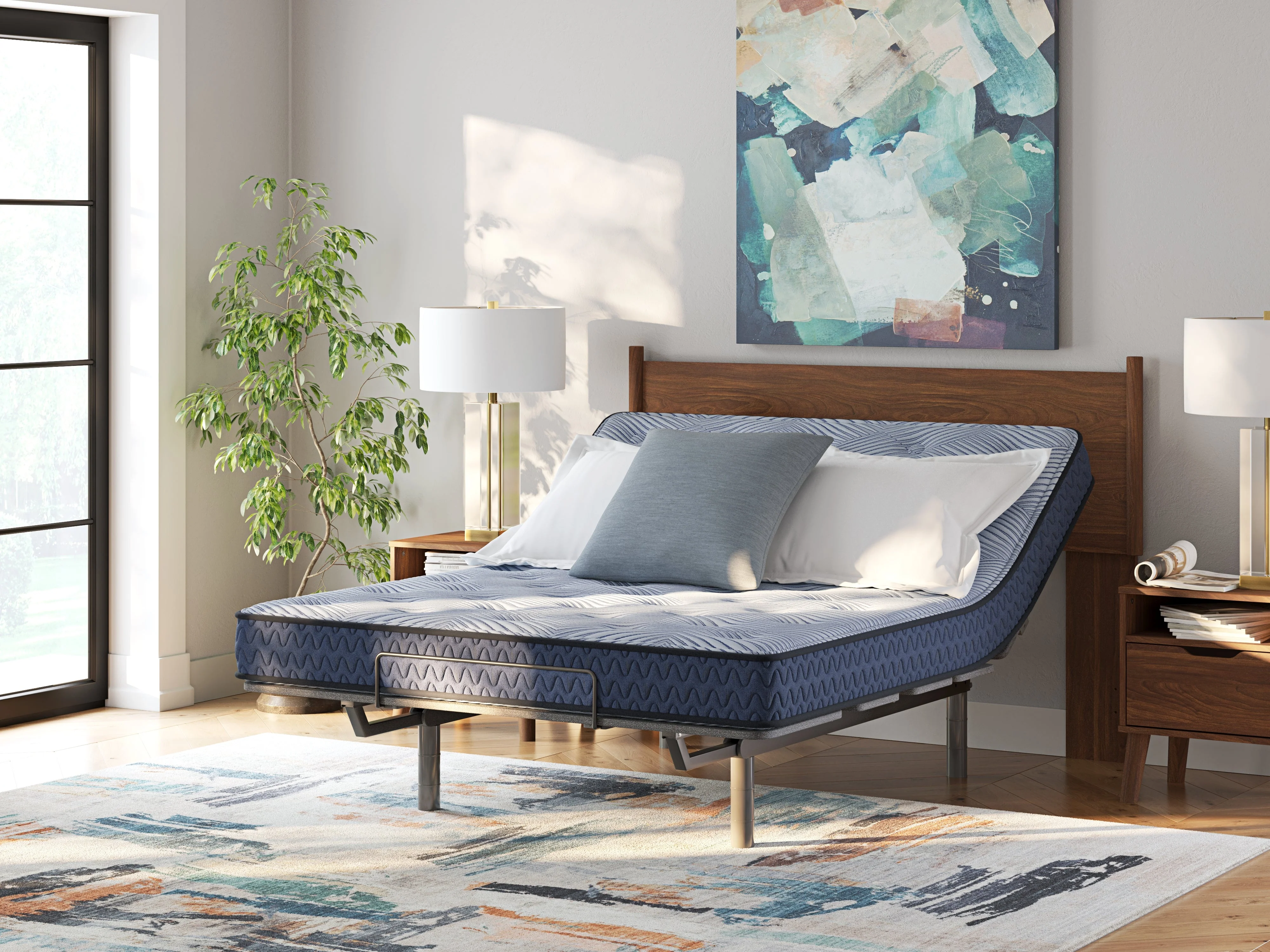 Peak 2.0 Bonnell Light Blue King Mattress (Online Special Price) - Image 3