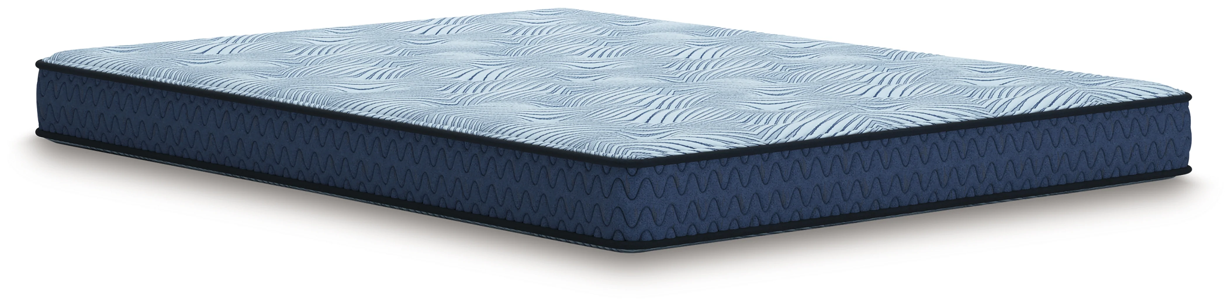 Peak 2.0 Bonnell Light Blue Queen Mattress - Image 4