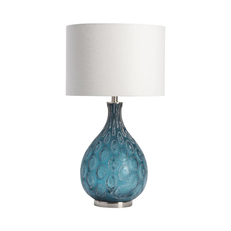 Pearson Blue/White Table Lamp - Image 4
