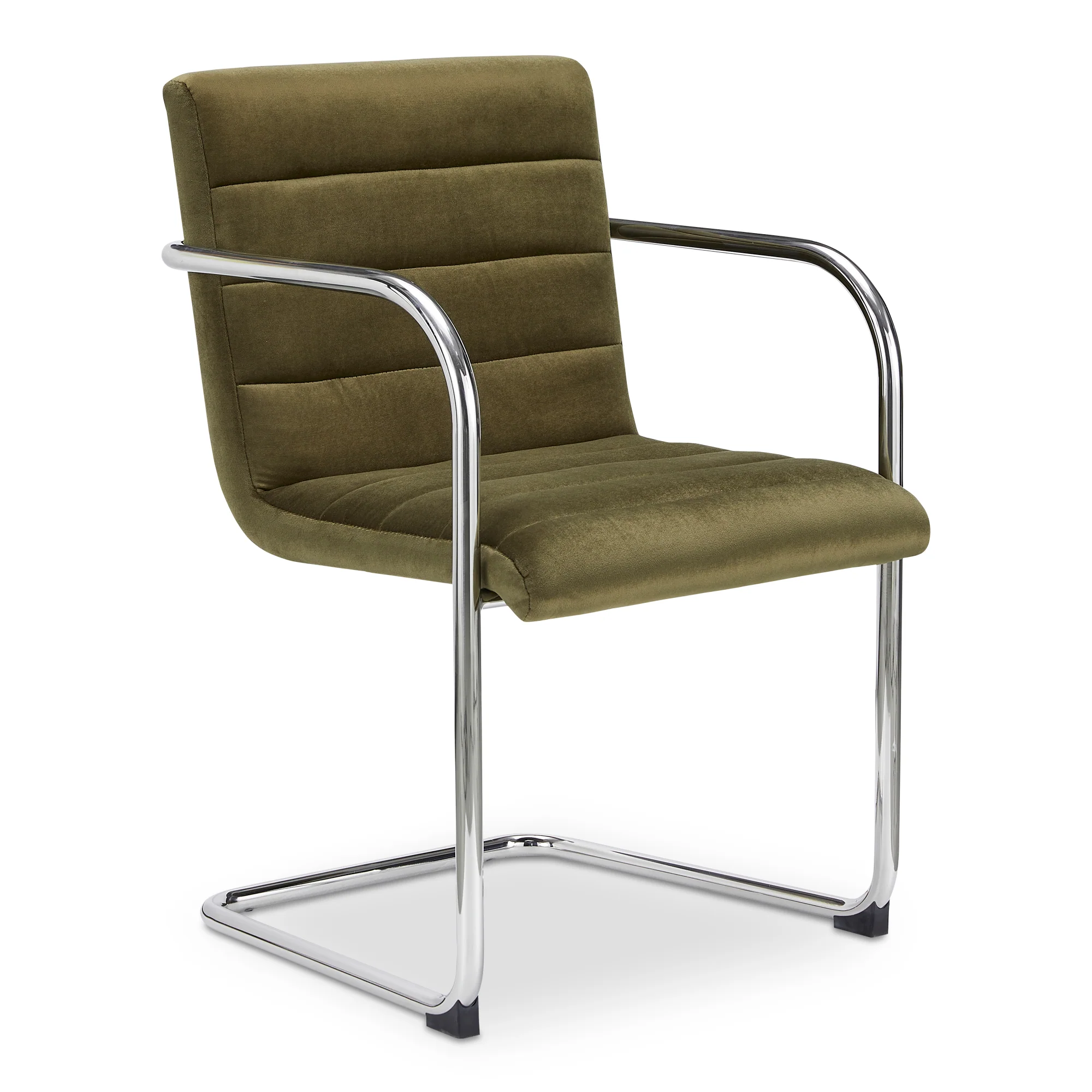 Pedro Green Mohair Dining Chair (Set of 2) - Image 3