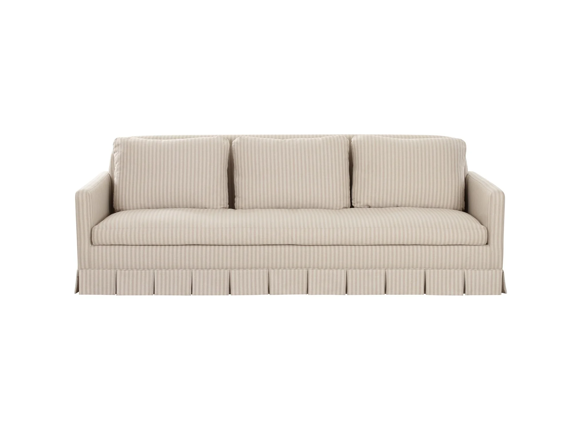 Pellicano Beige Stripe Sofa - Image 2