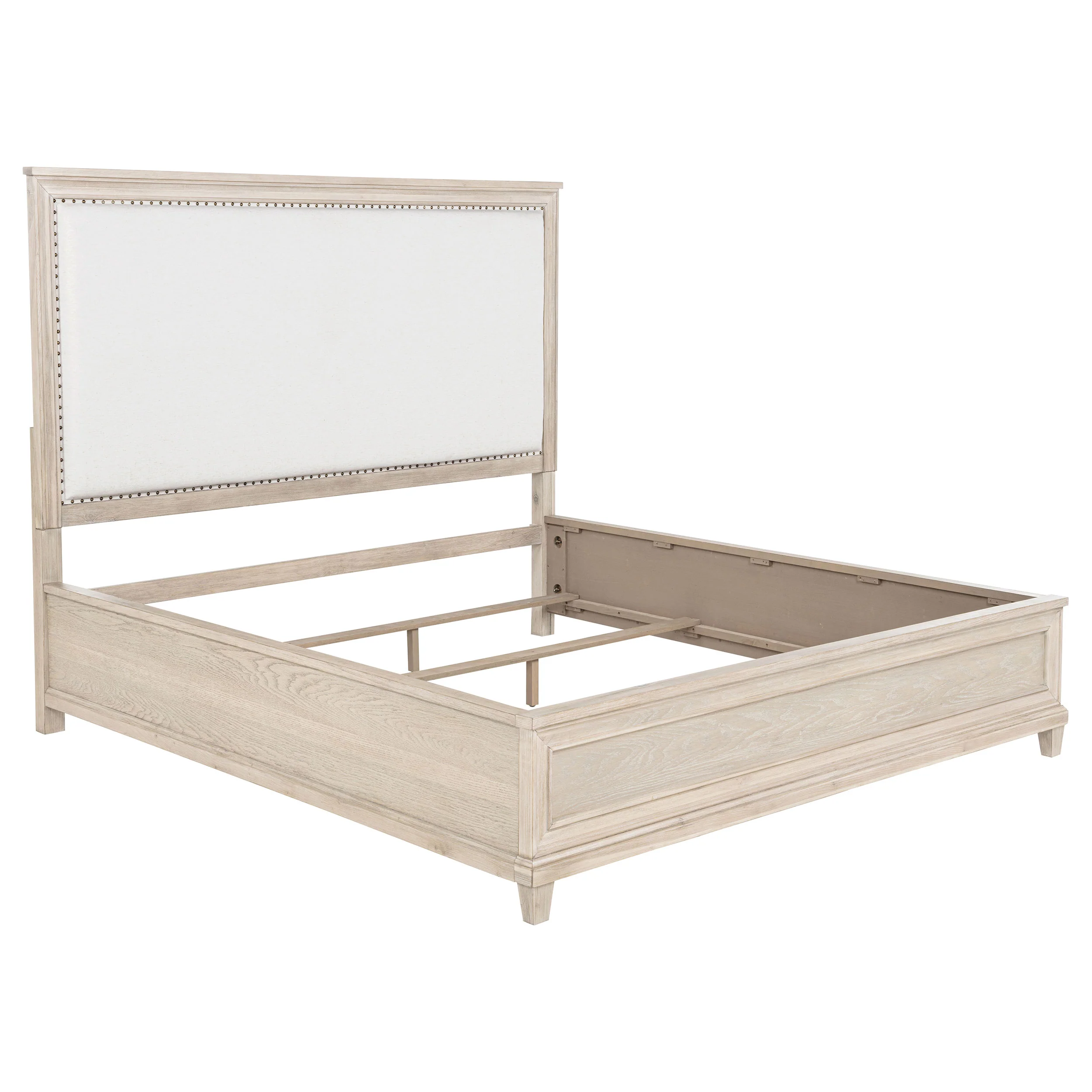 Pembroke Washed Oak 4-piece California King Bedroom Set - Image 3