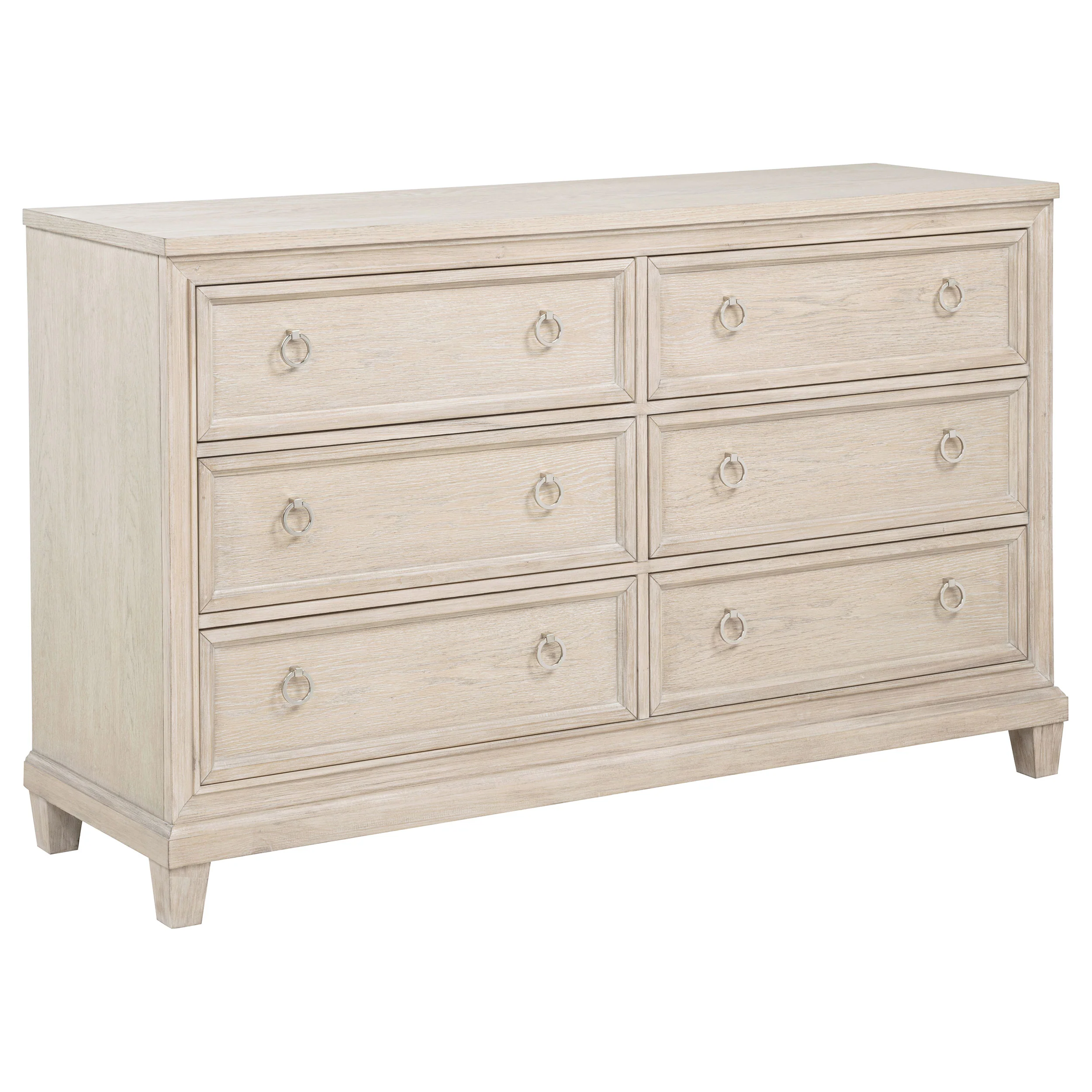 Pembroke Washed Oak 4-piece California King Bedroom Set - Image 7