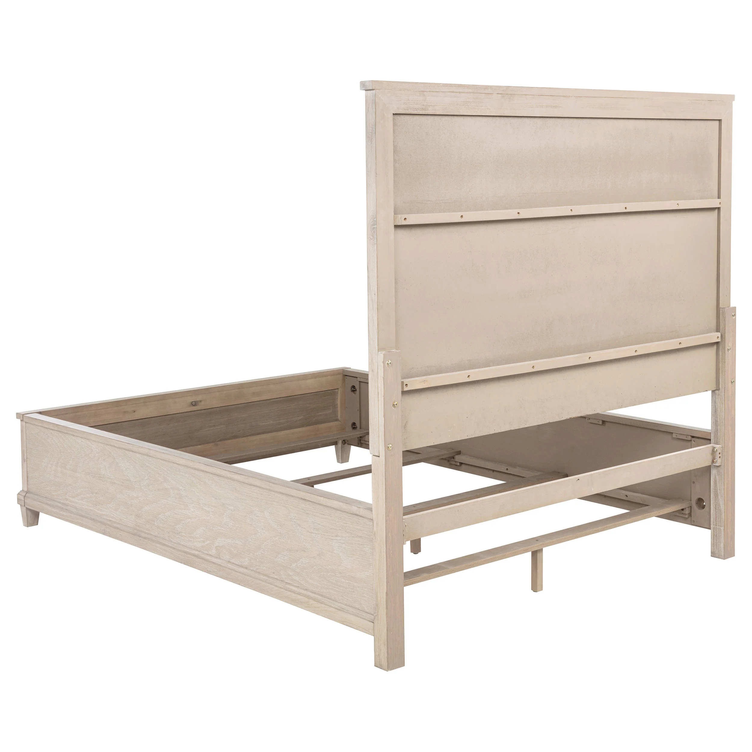 Pembroke Washed Oak 4-piece Queen Bedroom Set - Image 4