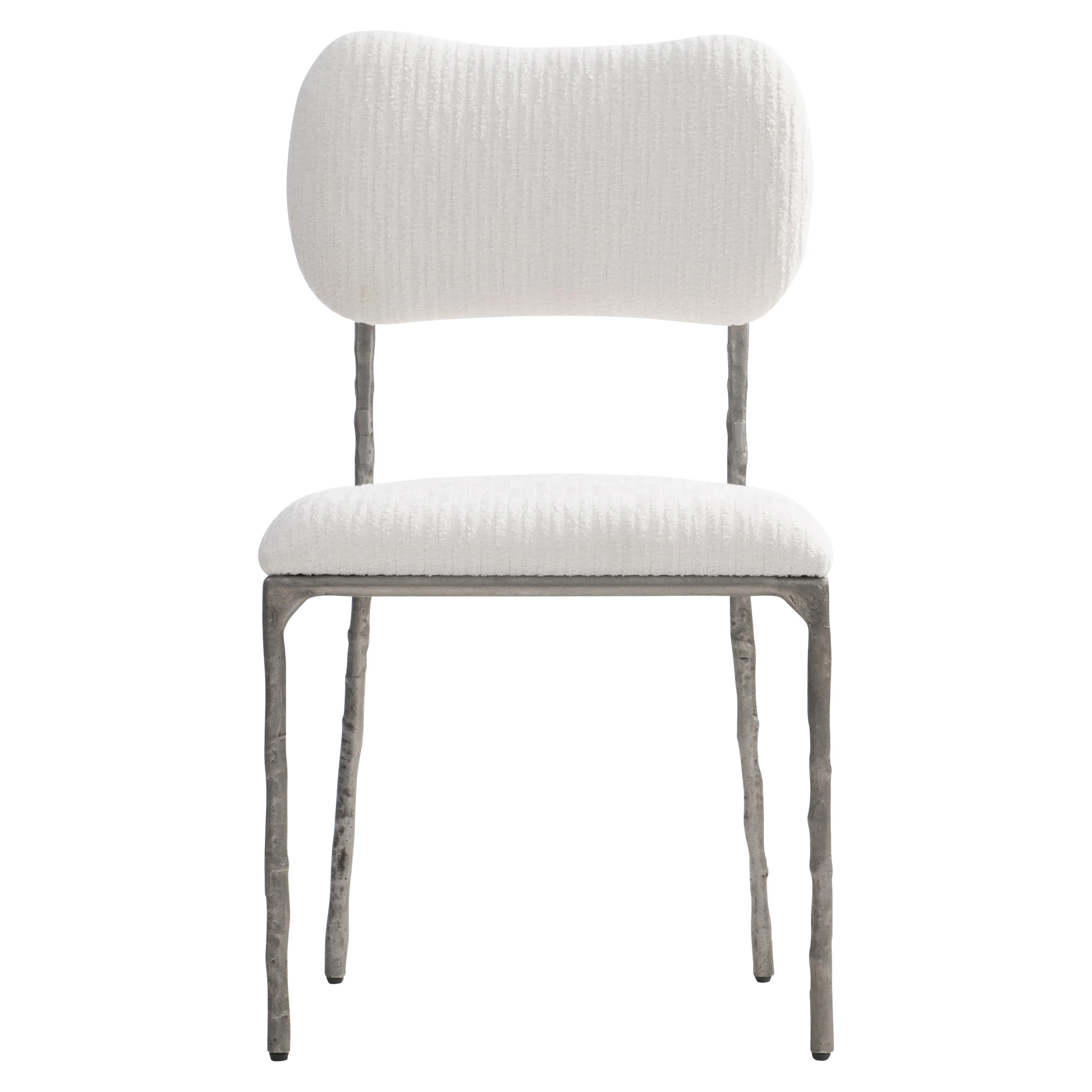 Perissa Graphite/White/Cream Outdoor Side Chair - Image 3