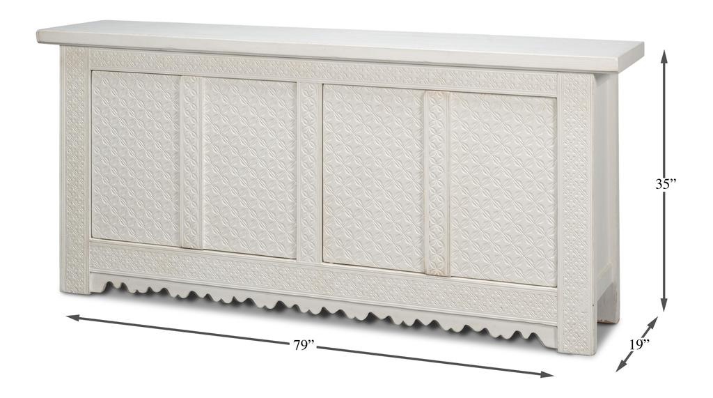 Persian White Sideboard - Image 12