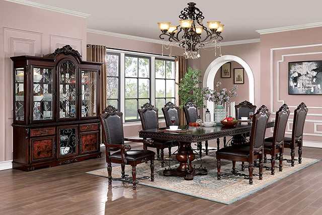 Picardy Brown Cherry Dining Table - Image 2