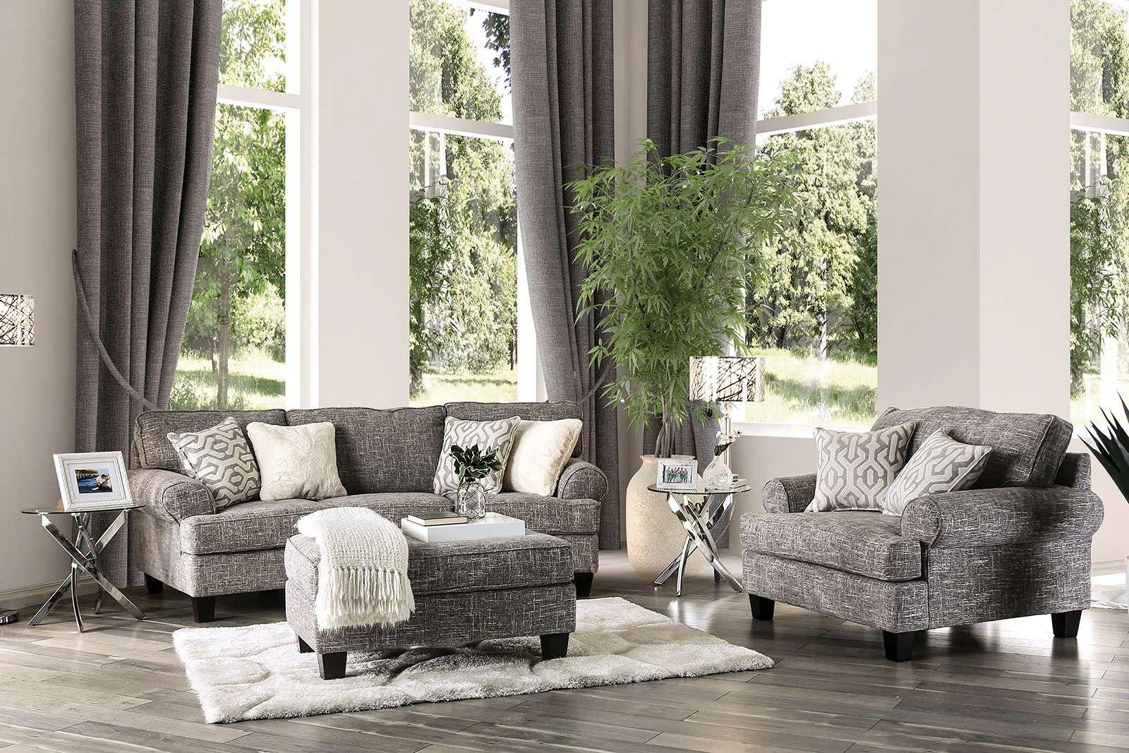 Pierpont Gray Sofa - Image 2