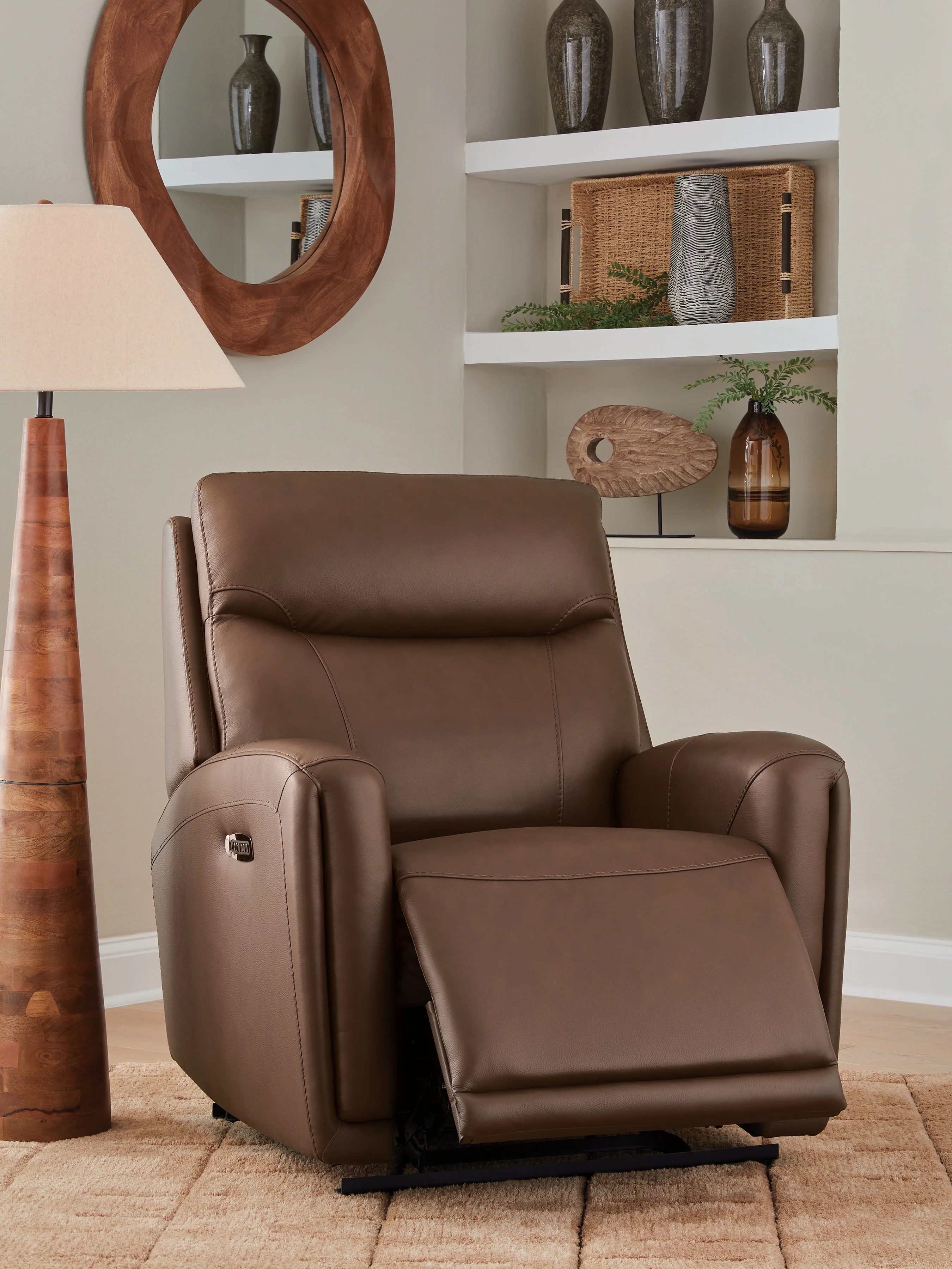 Pincara Umber Power AutoGlide Recliner (Online Special Price) - Image 7