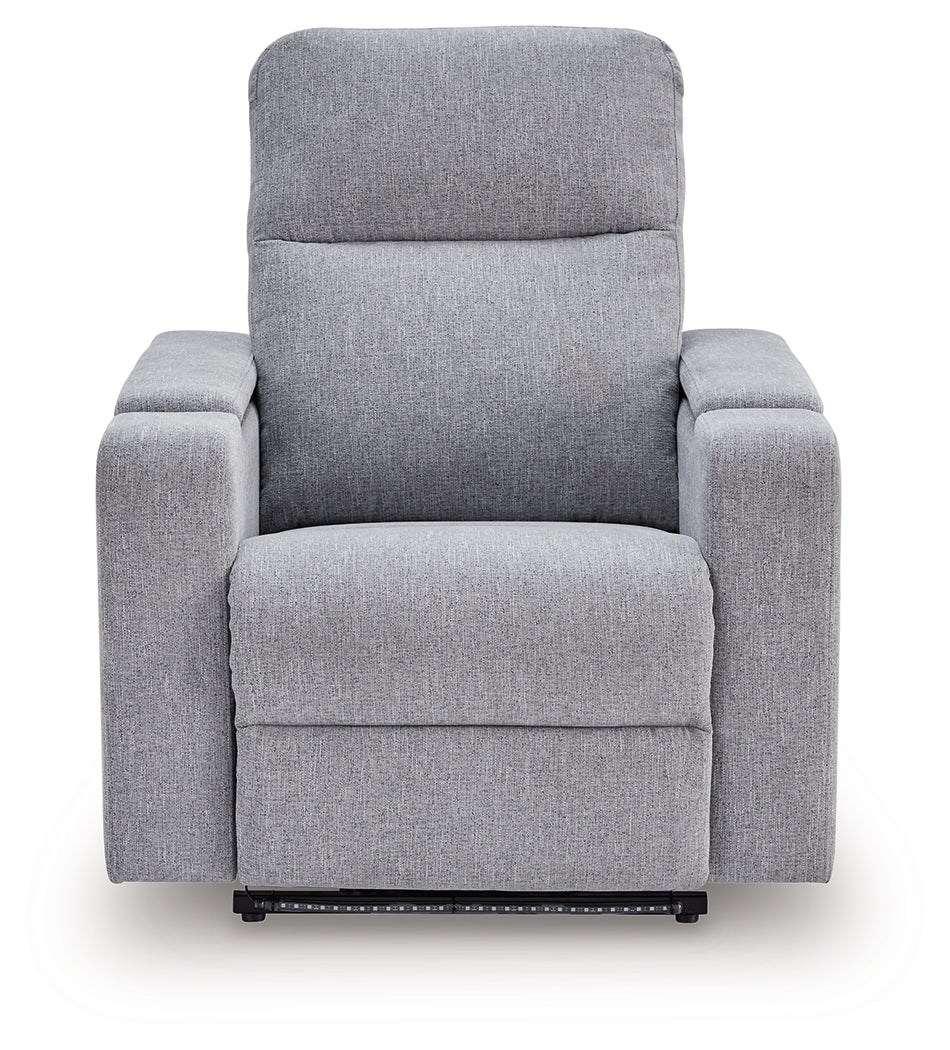 Pineland Pewter Glider PWR REC w/Audio System - Image 5