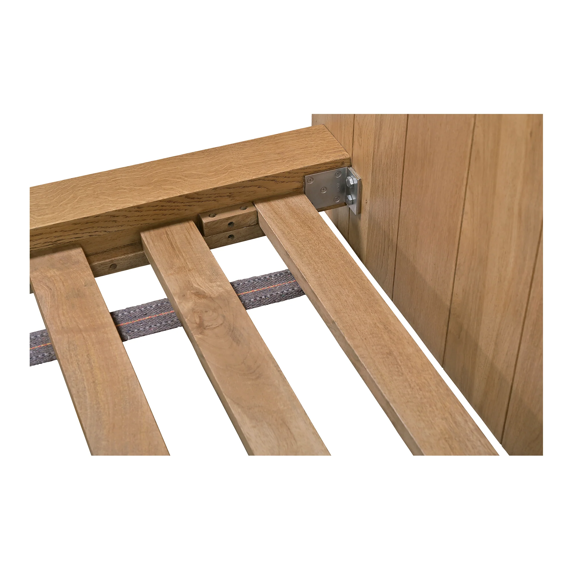 Plank Natural Queen Bed - Image 7