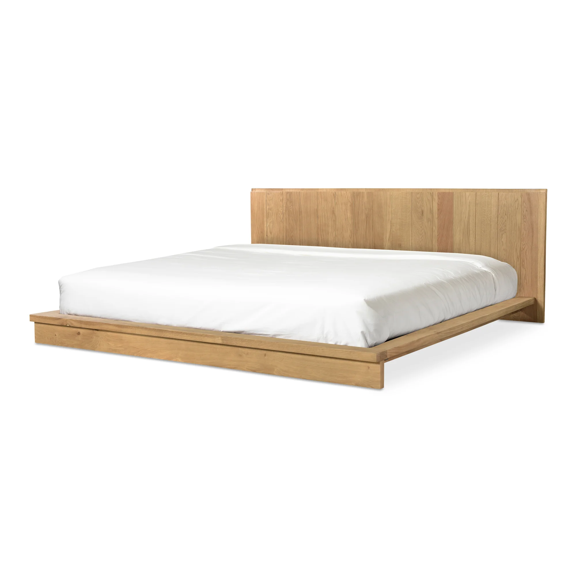 Plank Natural Queen Bed - Image 9