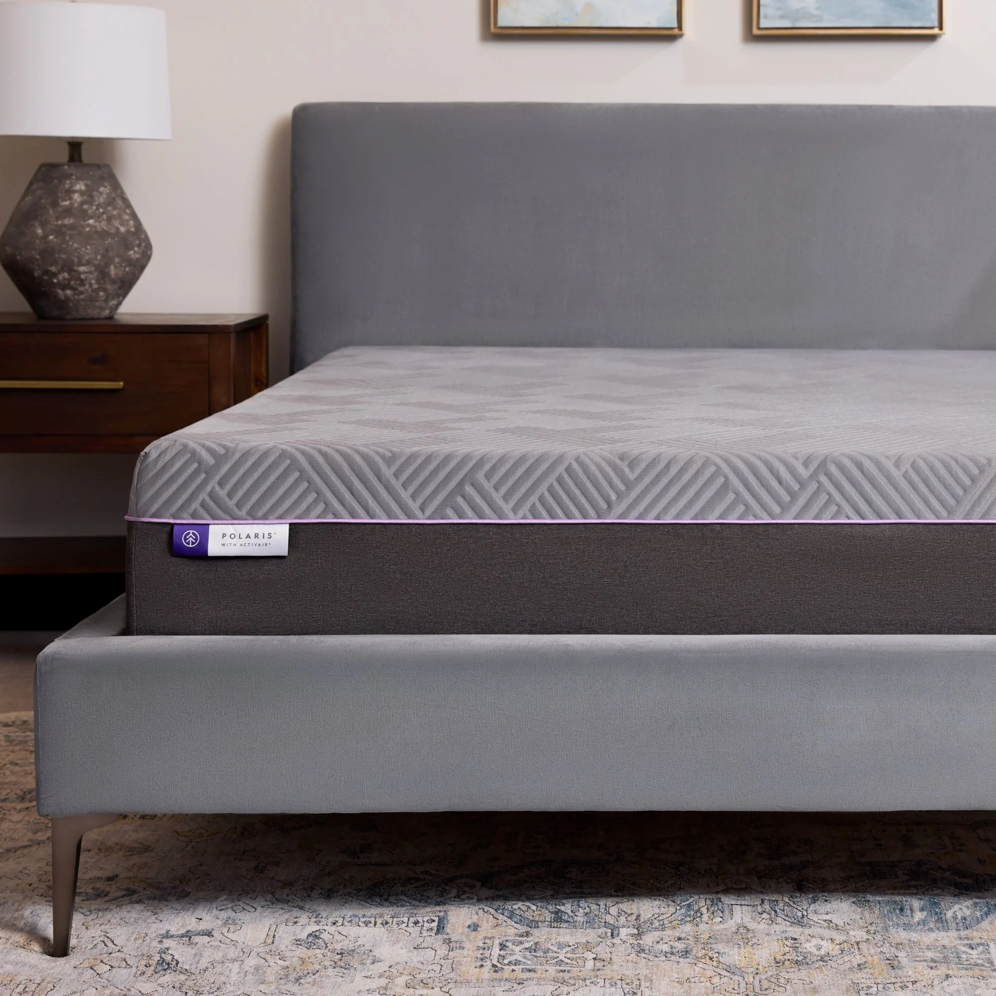 Polaris ActivAir Gray King Mattress - Image 6