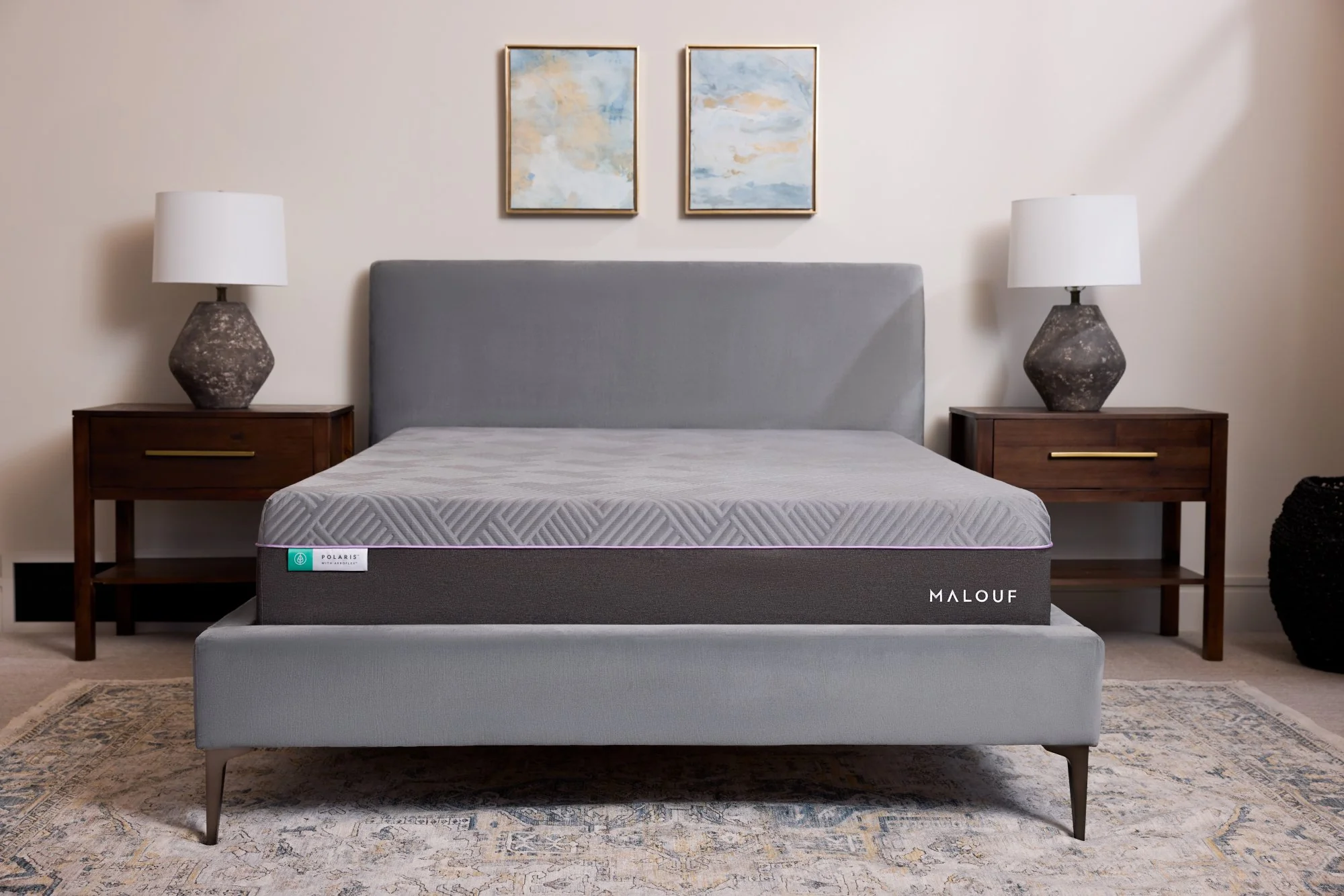 Polaris AeroFlex Gray Twin Mattress - Image 8