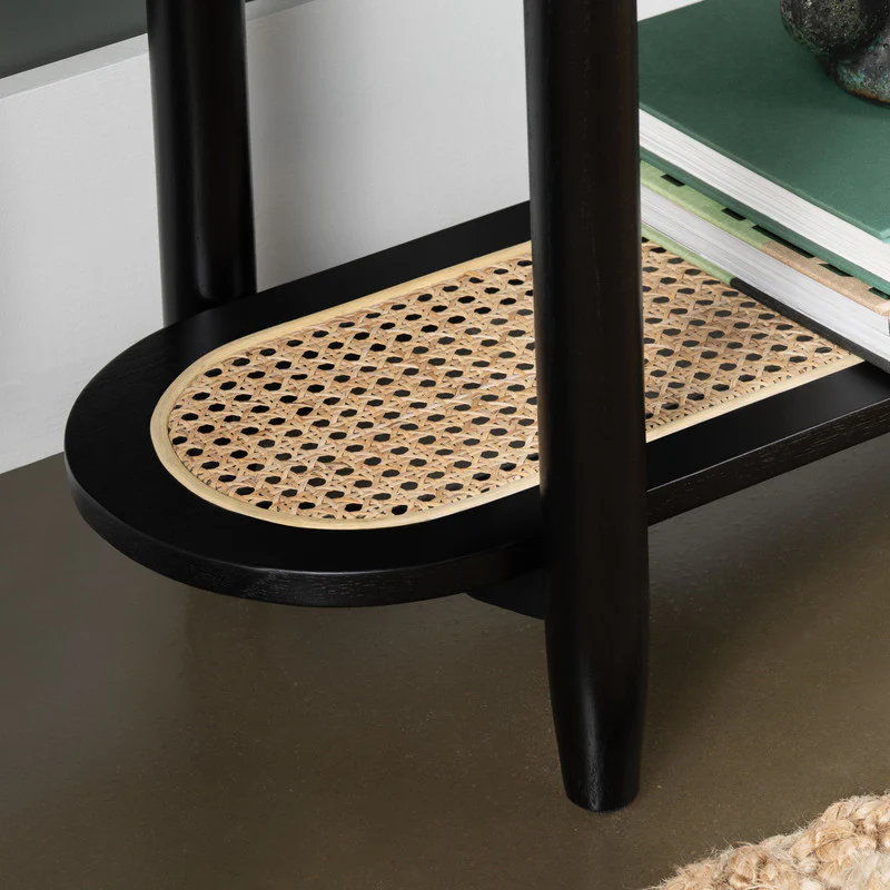 Port Royal Black/Tan Console Table - Image 3