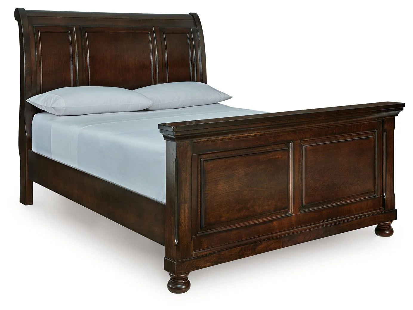 Porter Rustic Brown Queen Sleigh Bed (Online Special Price)