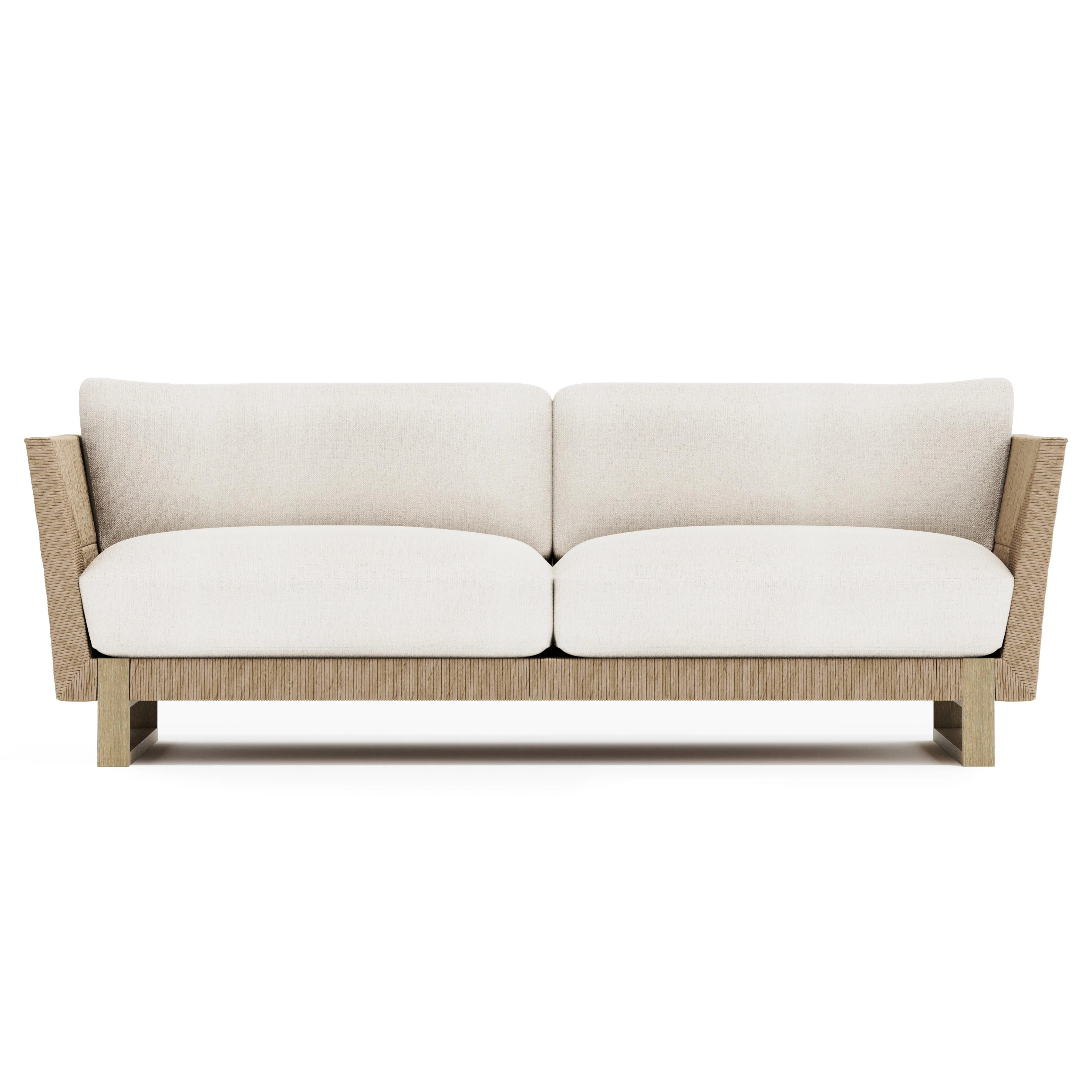 Praia Sea Oat/Hazelnut/White/Cream Outdoor Sofa - Image 2