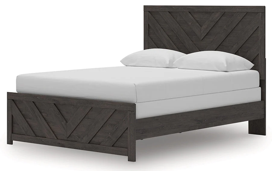 Prendonea Charcoal Queen Panel Bedroom Set with Dresser and Nightstand (Online Special Price) - Image 14
