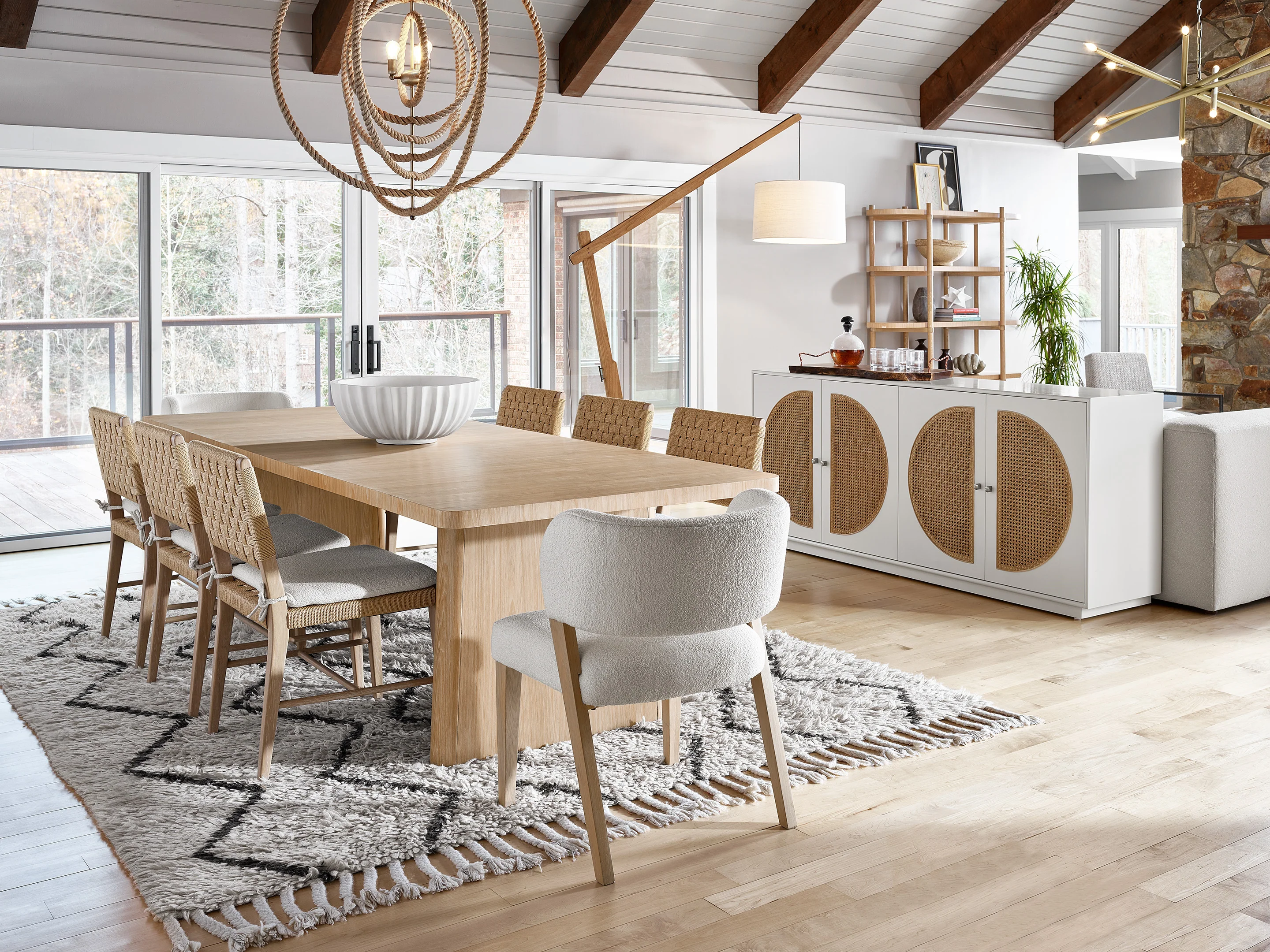 Prier Ivory/White Oak Side Chair (Set of 2) - Image 5