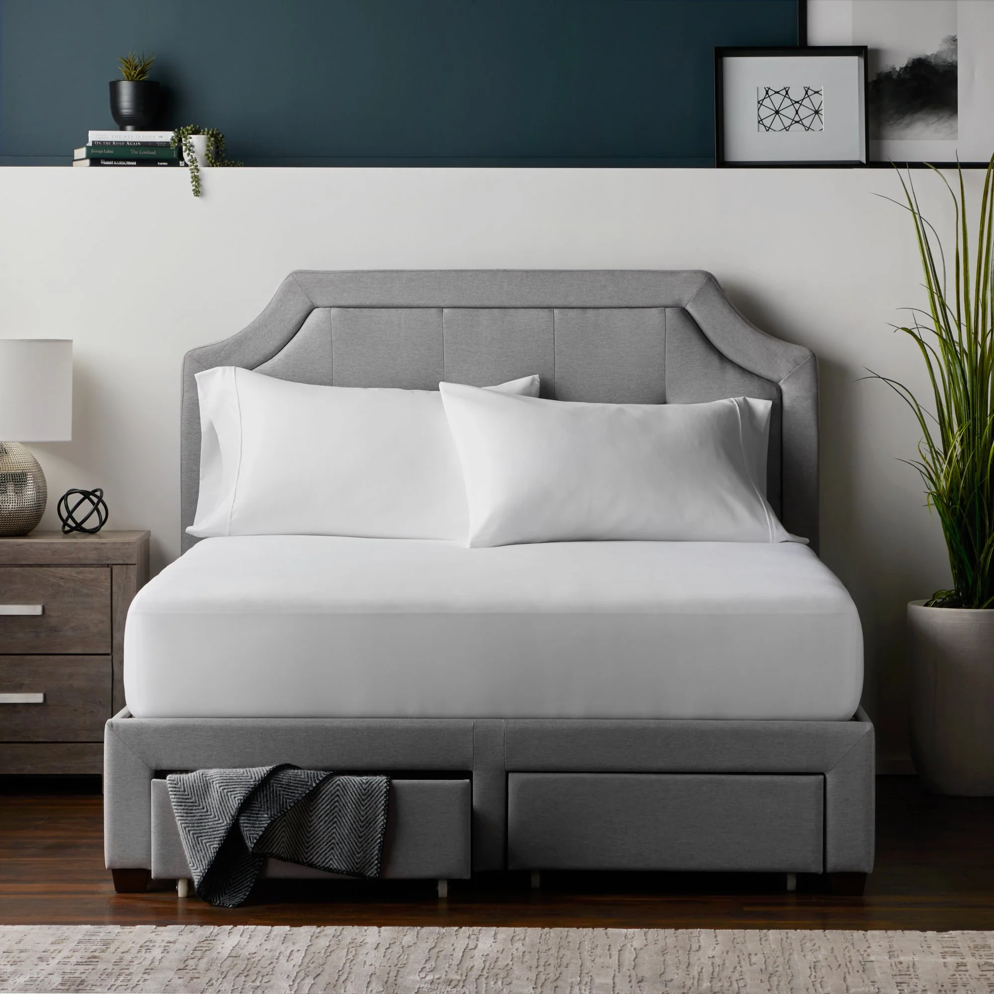 Prime White King Mattress Protector - Image 2