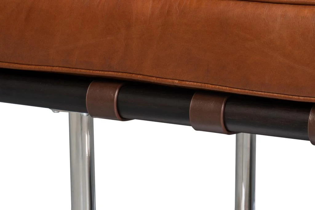 Prince Albert Brown Bench Leather - Image 7