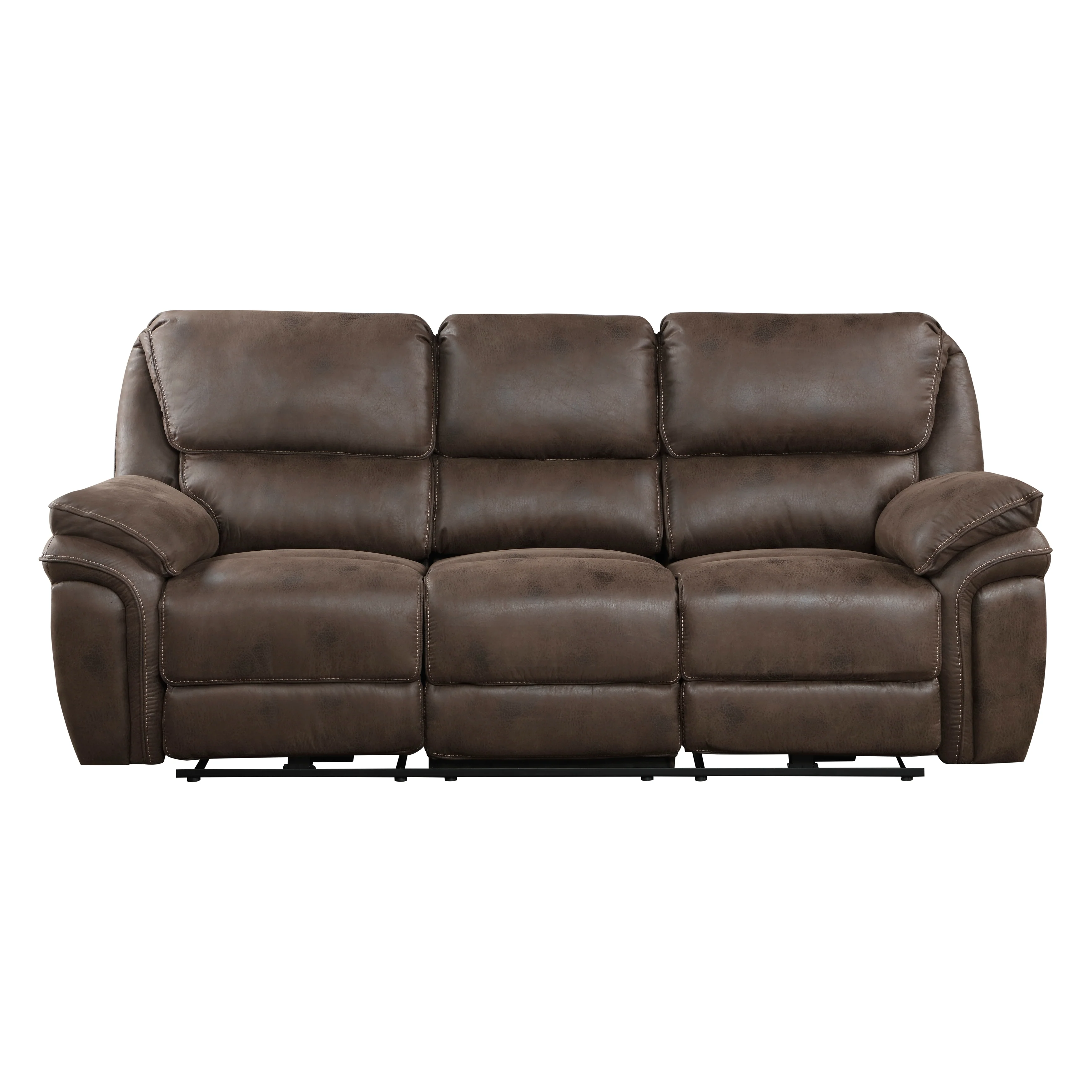 Proctor Brown Power Reclining Sofa and Loveseat - Image 2