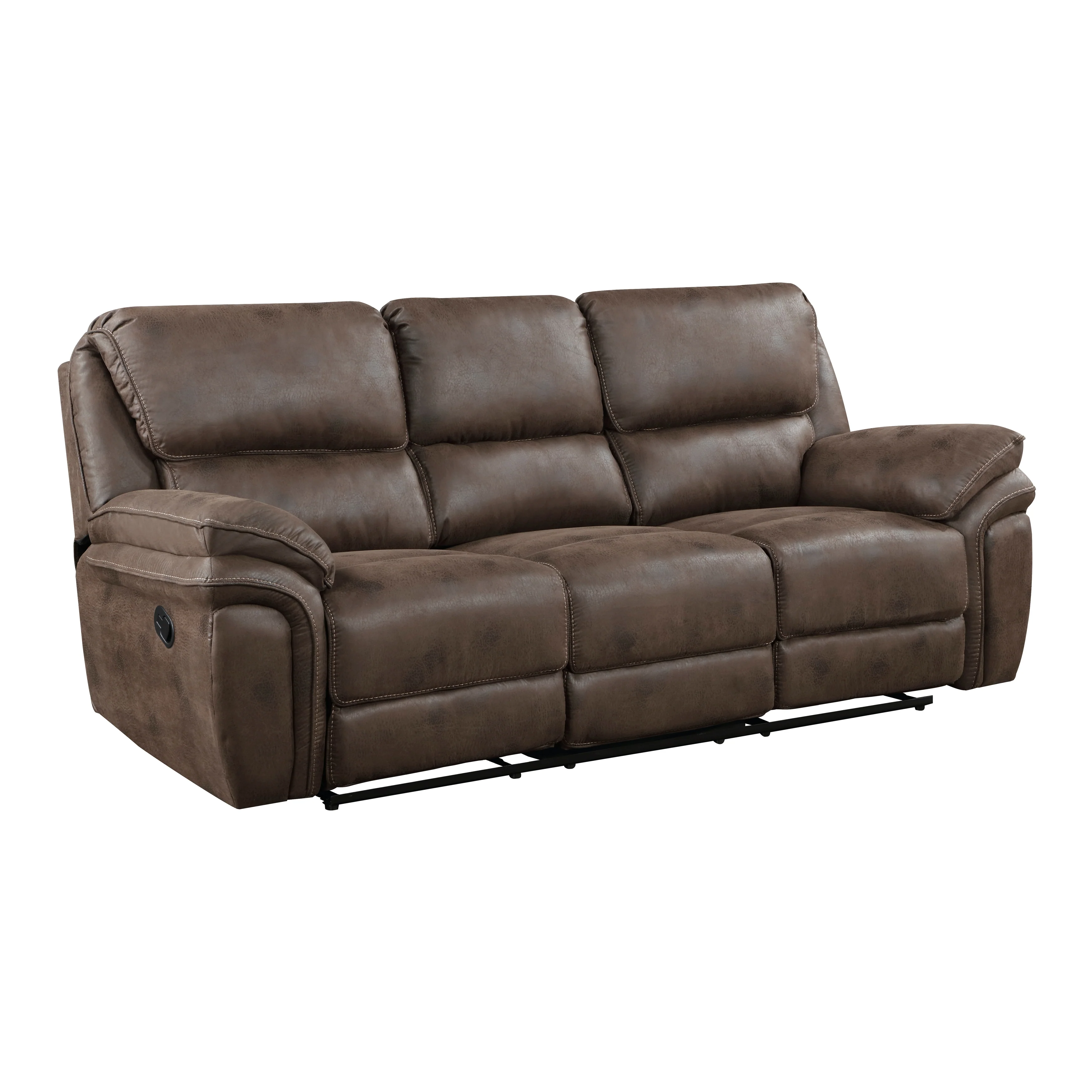 Proctor Brown Reclining Sofa & Loveseat - Image 3