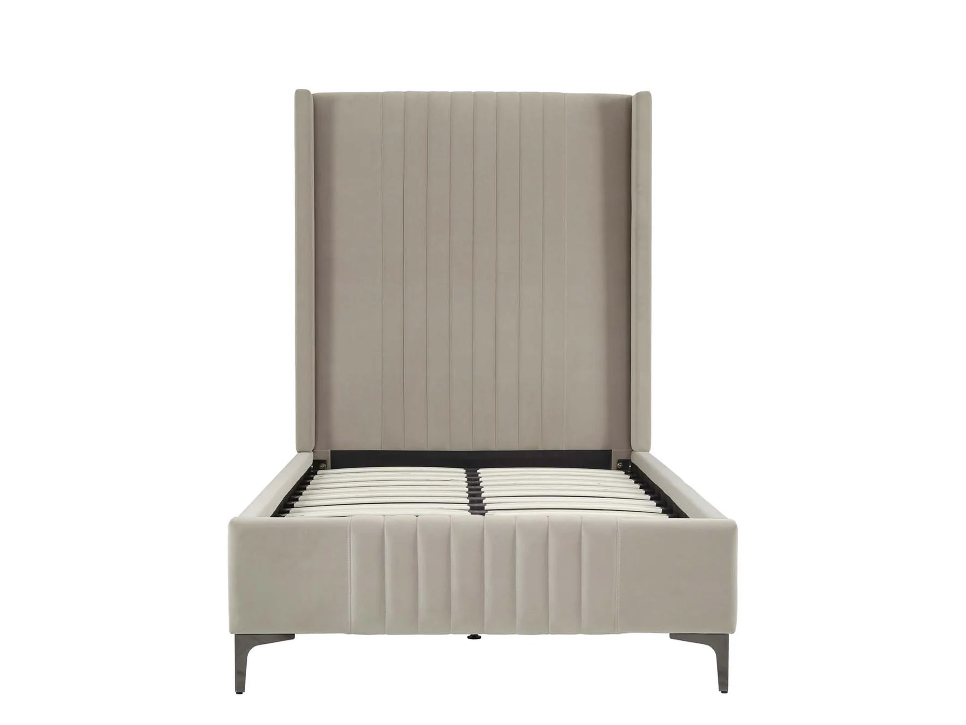 Promenade Twin-Size Bed in Rustic Taupe