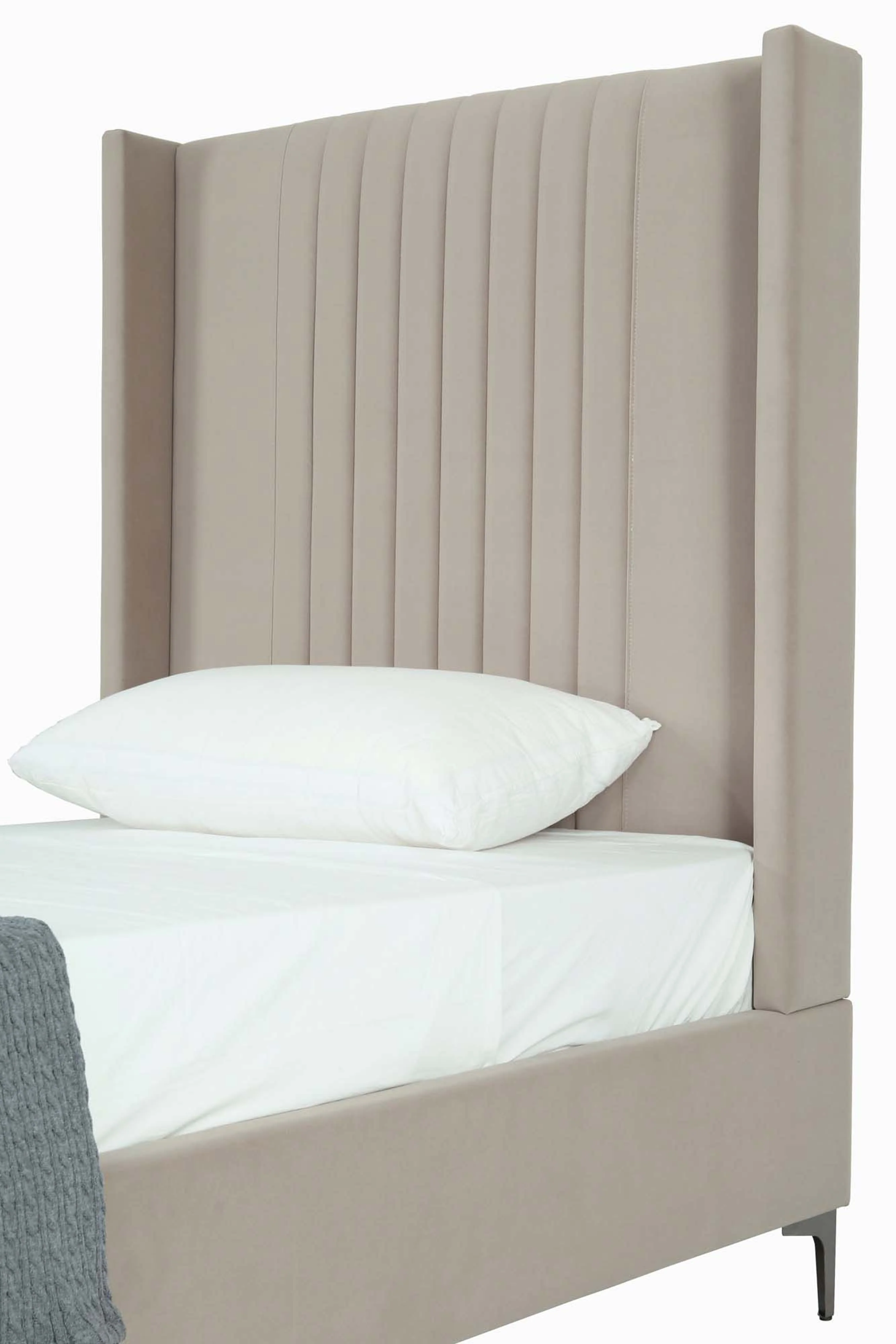 Promenade Twin-Size Bed in Rustic Taupe - Image 5