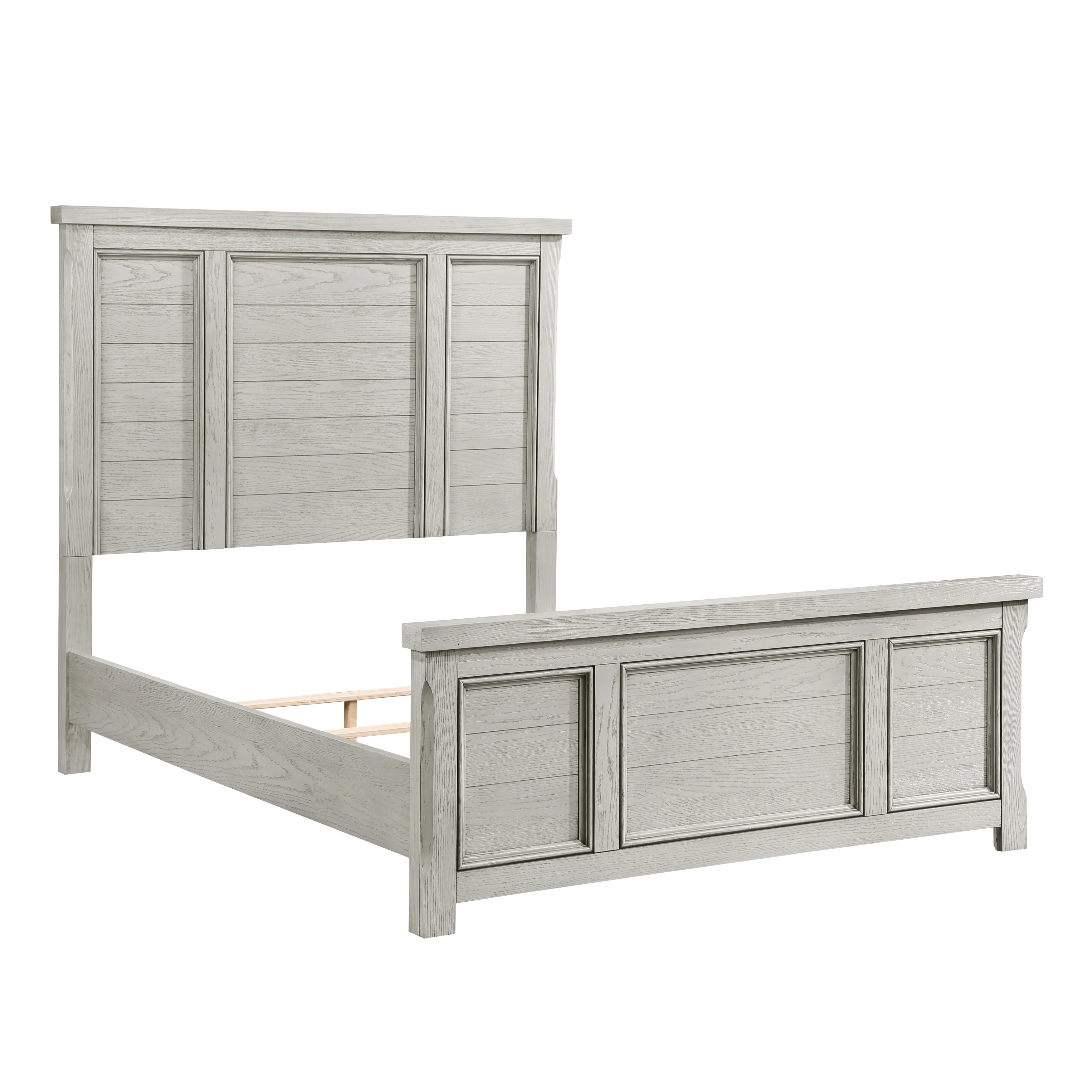 Providence Light Gray 4-piece Queen Bedroom Set - Image 5