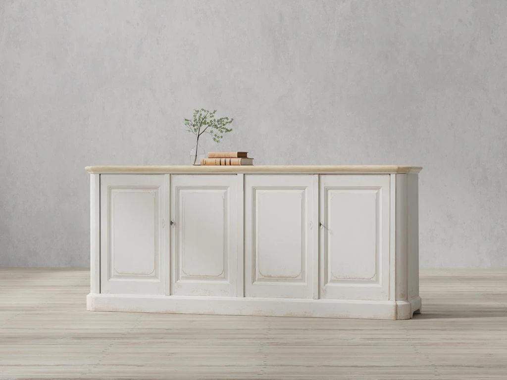 Provincial Living White Sideboard (4 Door) - Image 2