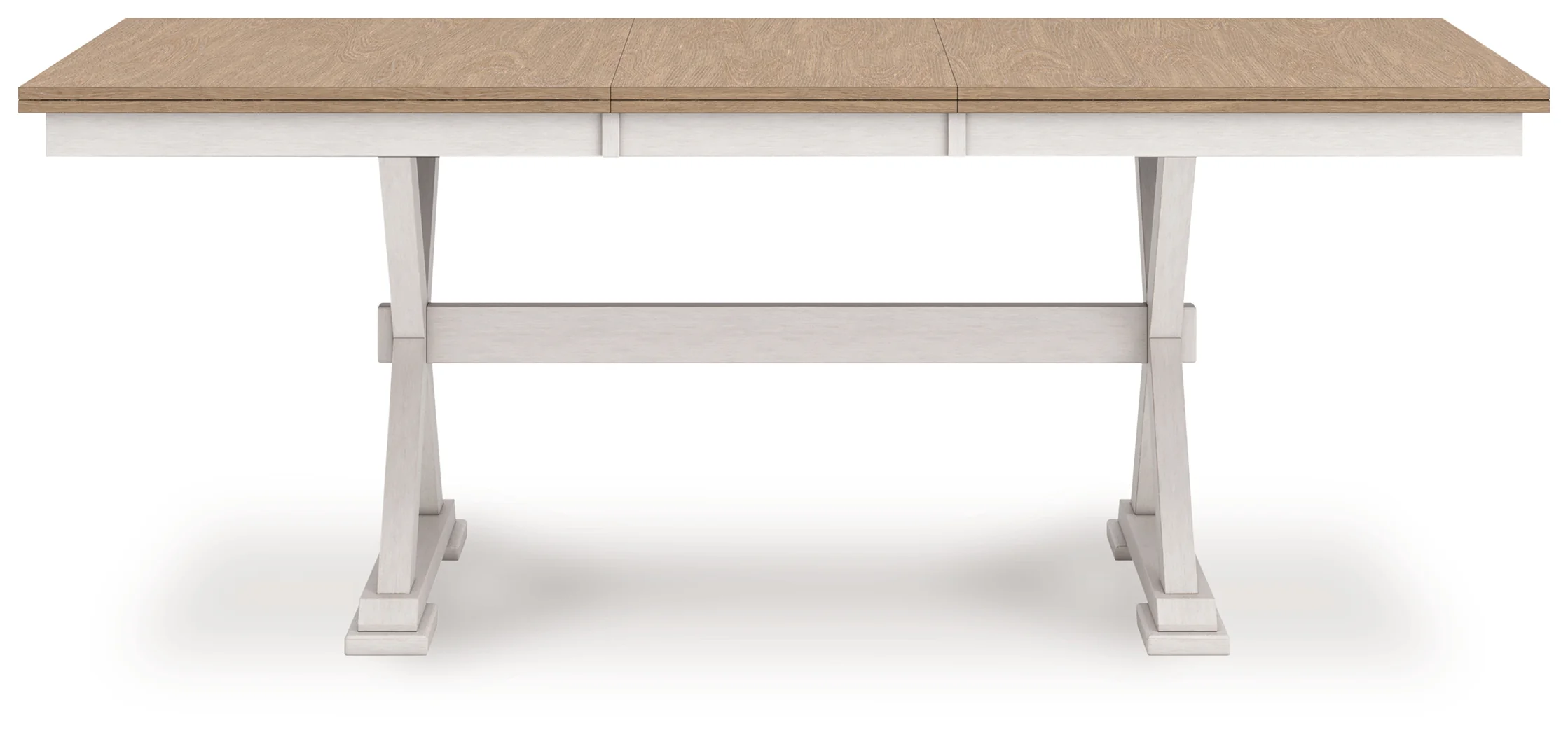 Purlaney Antique White/Natural Extension Dining Table and 4 Chairs (Online Special Price) - Image 10