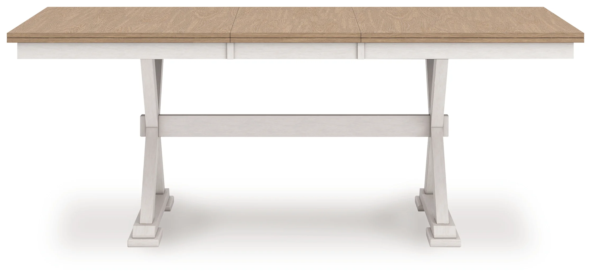 Purlaney Antique White/Natural Extension Dining Table and 8 Chairs (Online Special Price) - Image 12