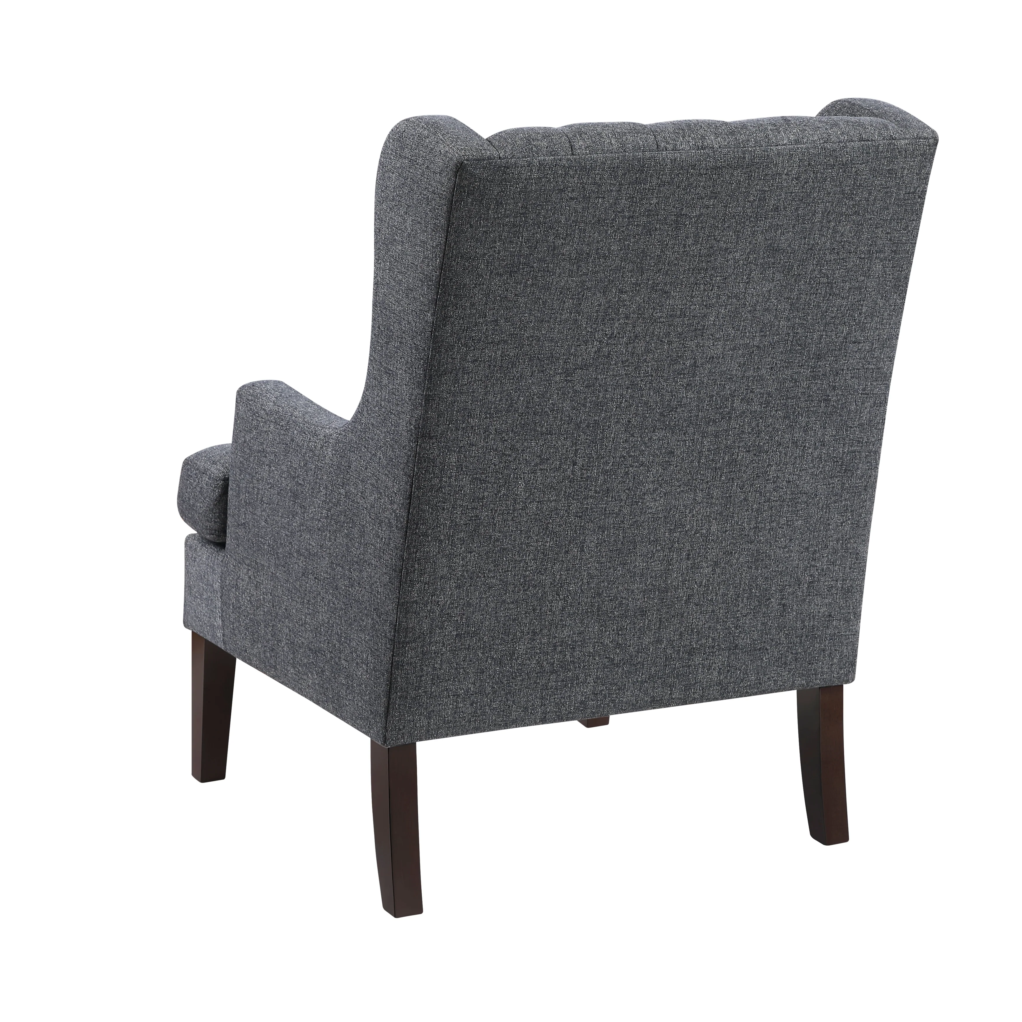 Quent Charcoal Accent Chair - Image 4