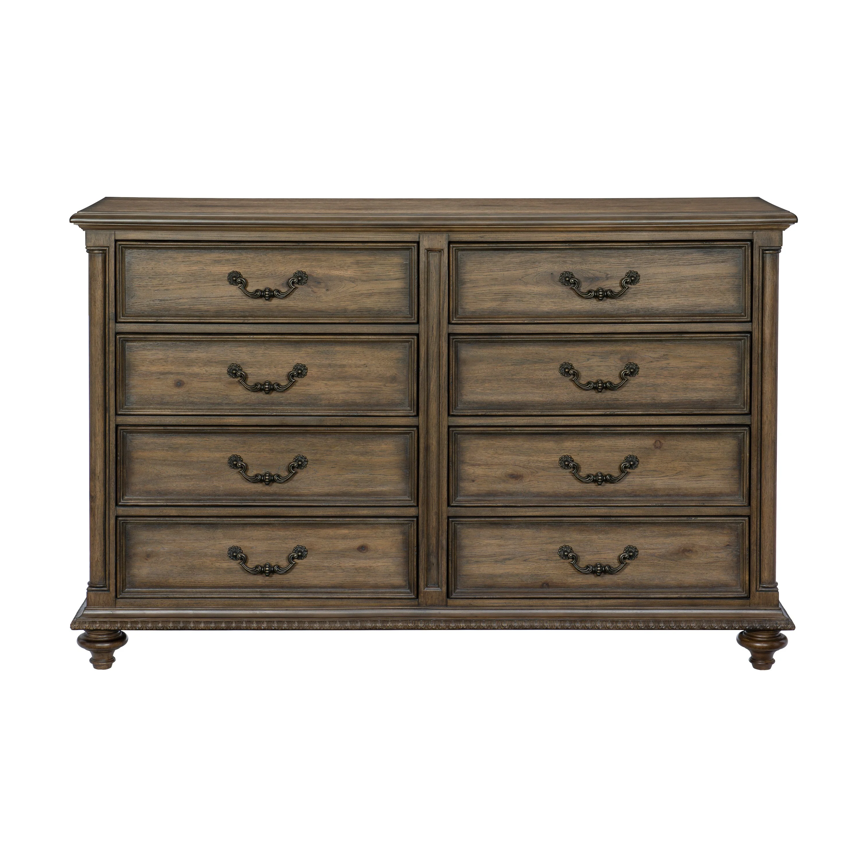 Rachelle Gray/Brown 4-piece Queen Bedroom Set - Image 2