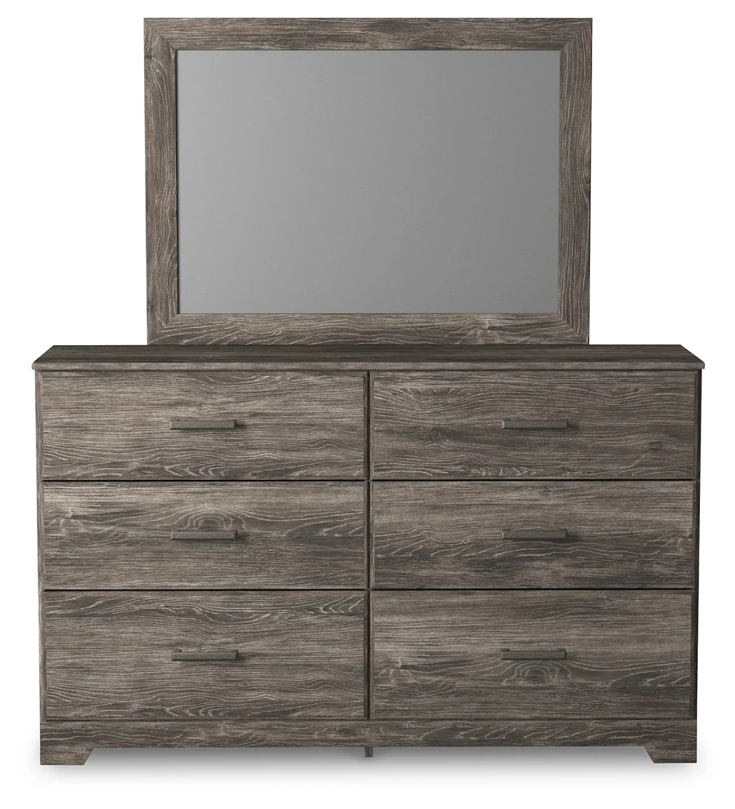 Ralinksi Gray King Panel Bed & Dresser & Mirror & & Nightstand (Online Special Price) - Image 3
