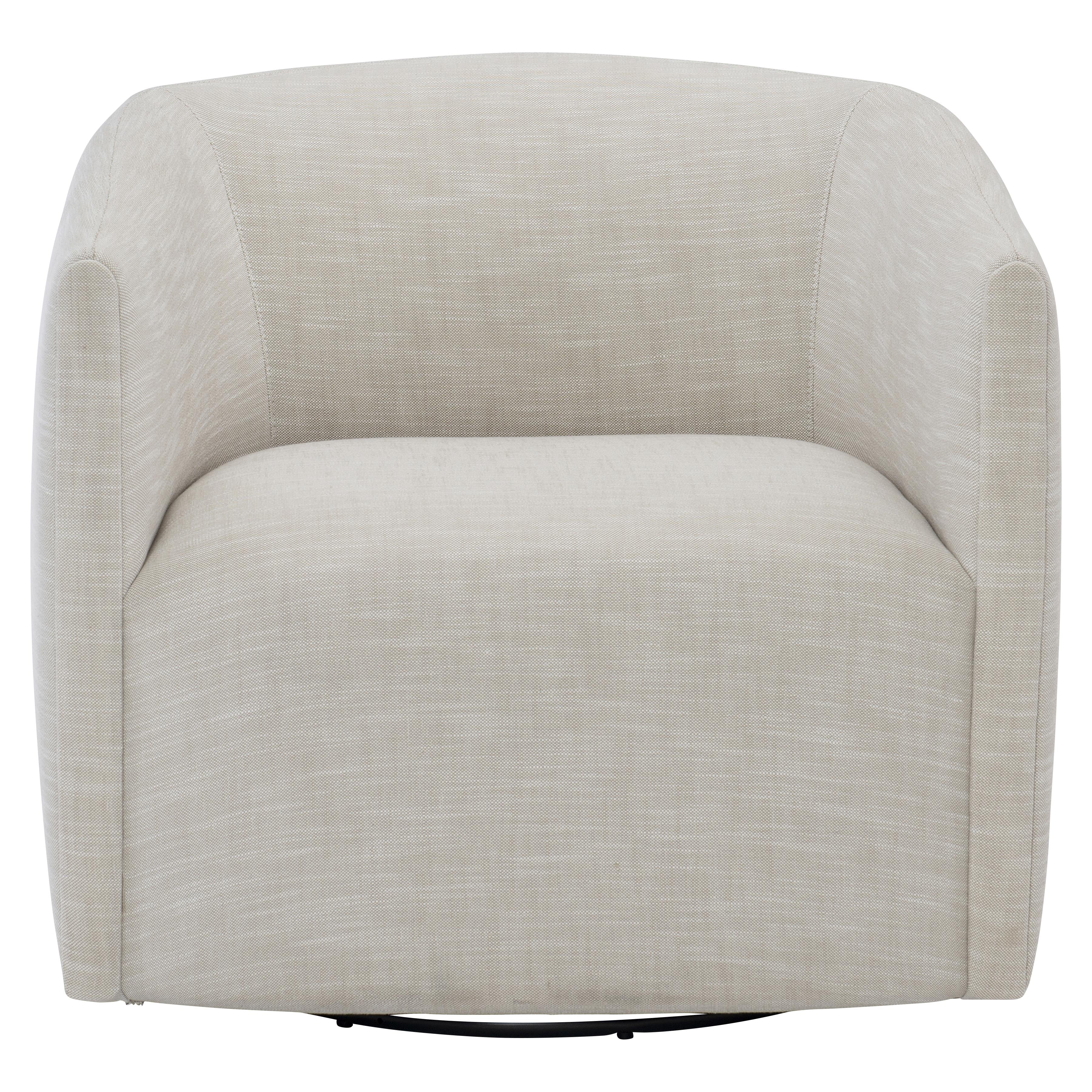 Ravello Beige/Tan Outdoor Swivel Chair - Image 3