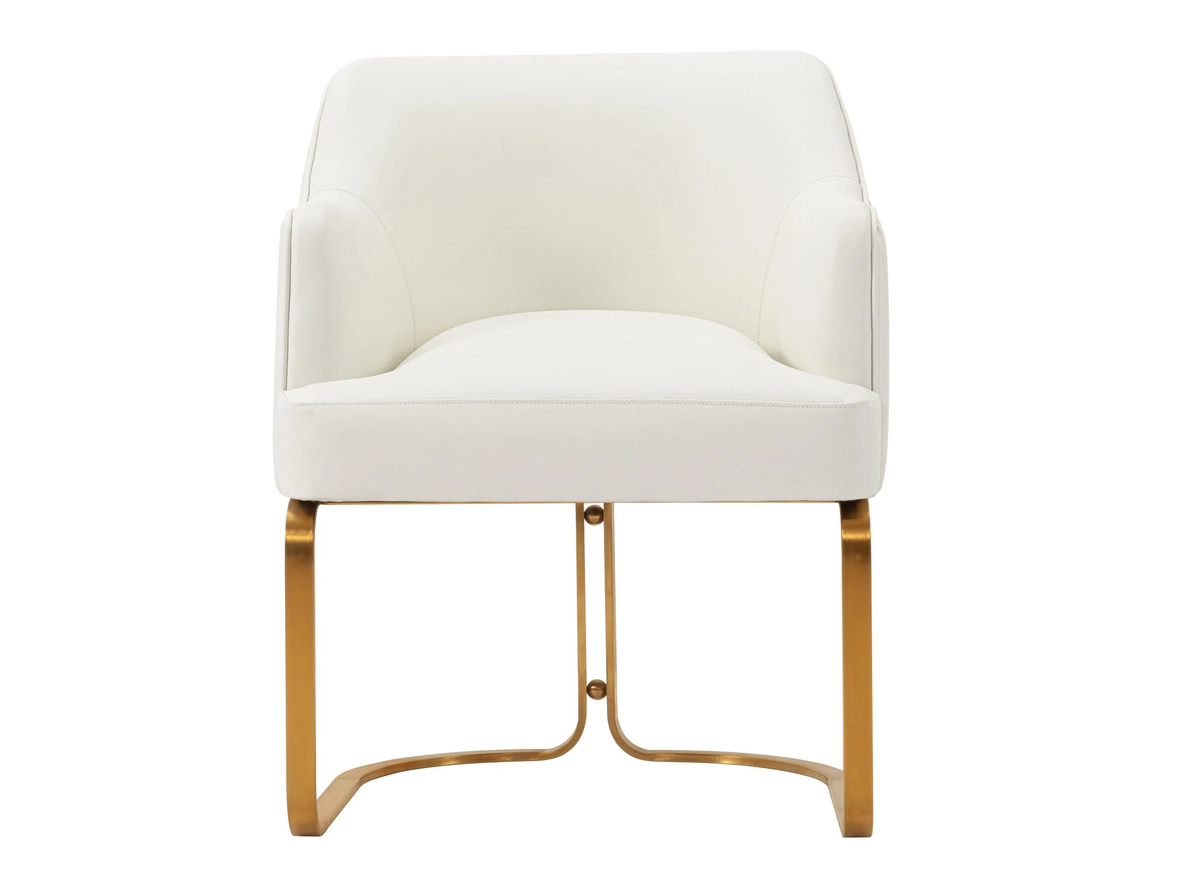 Raya Dining Armchair in Cream