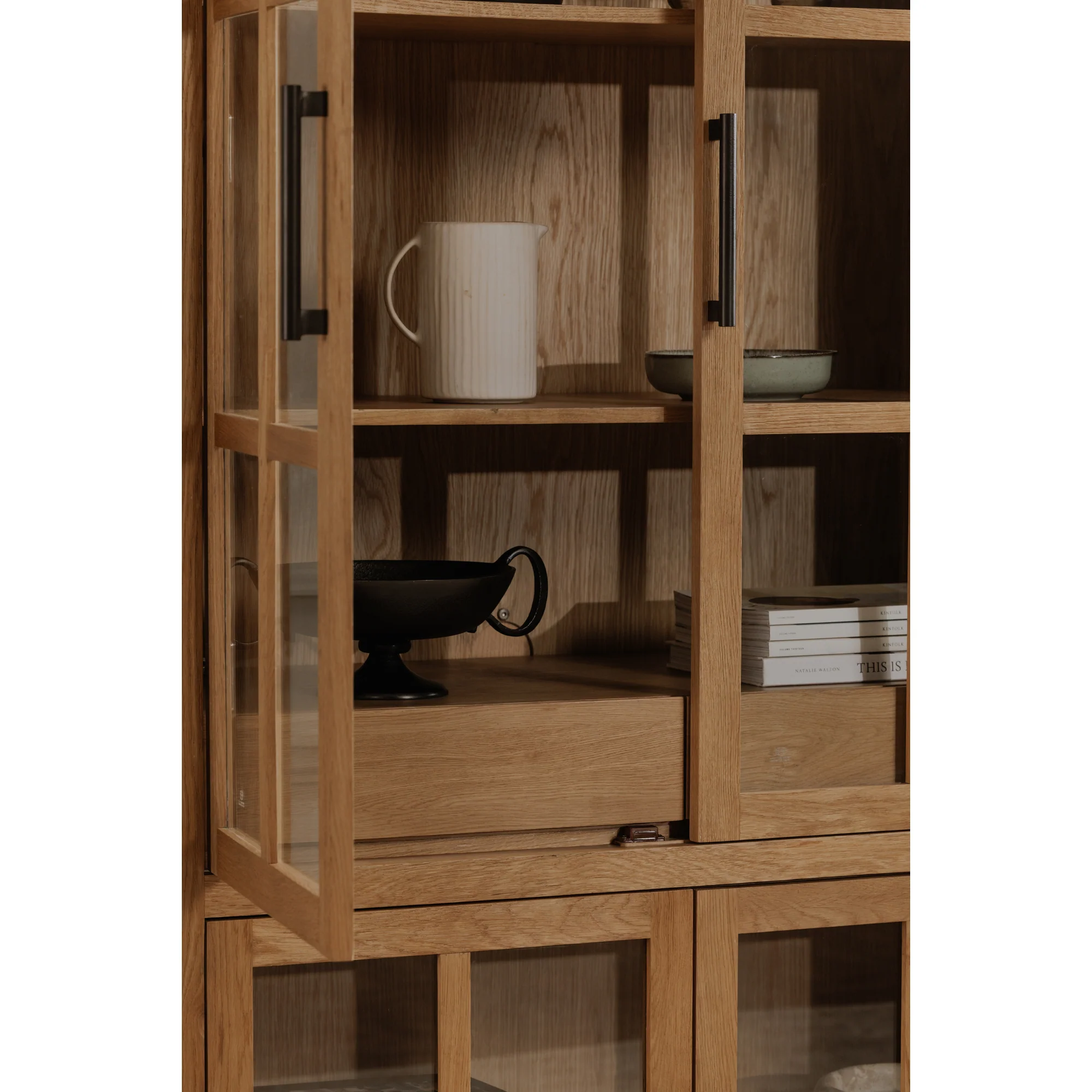 Raymond Natural Tall Cabinet - Image 10