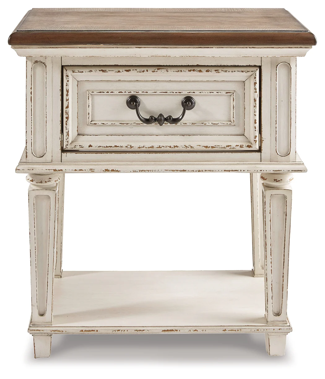 Realyn Two-tone Dresser, Mirror and Nightstand - Image 4
