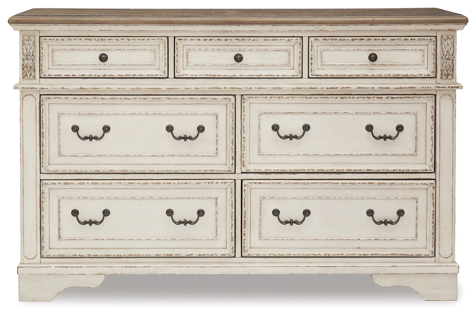 Realyn Two-tone Full Panel Bedroom Set with Dresser and Chest (Online Special Price) - Image 2