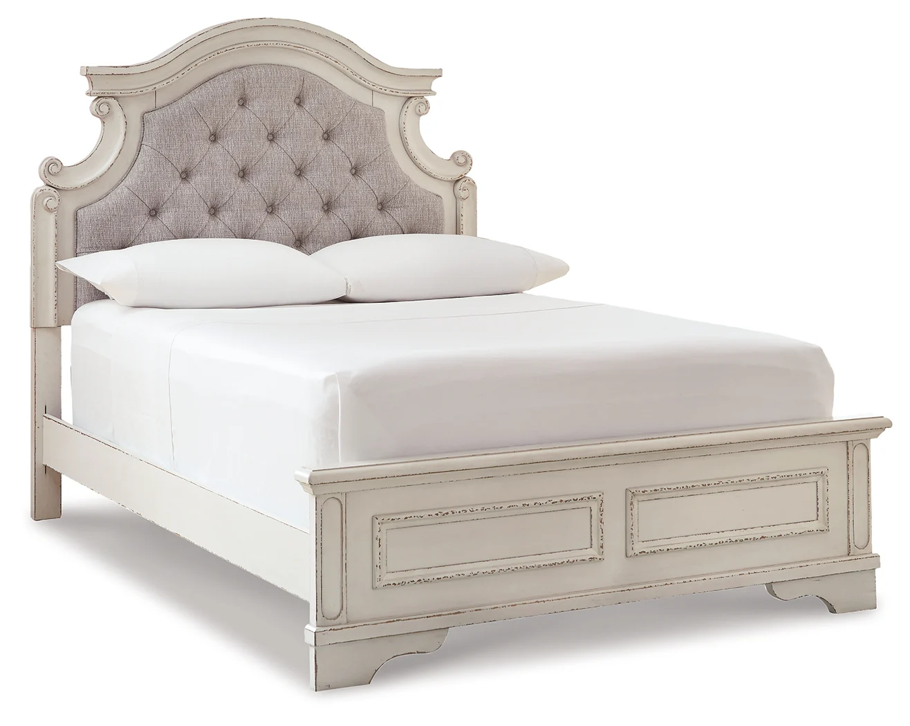 Realyn Two-tone Full Panel Bedroom Set with Dresser and Chest - Image 10
